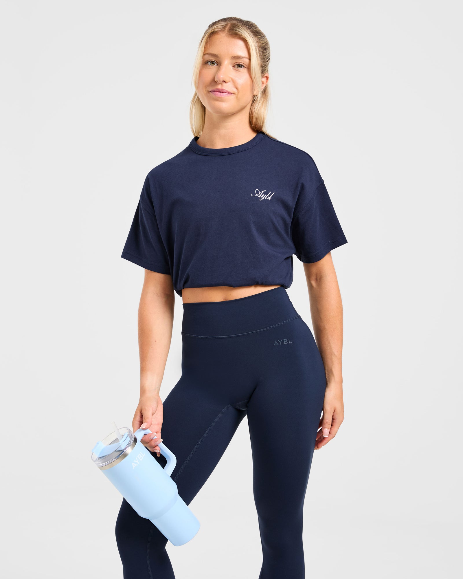 Athletics Sport Dept Oversized T Shirt - Navy