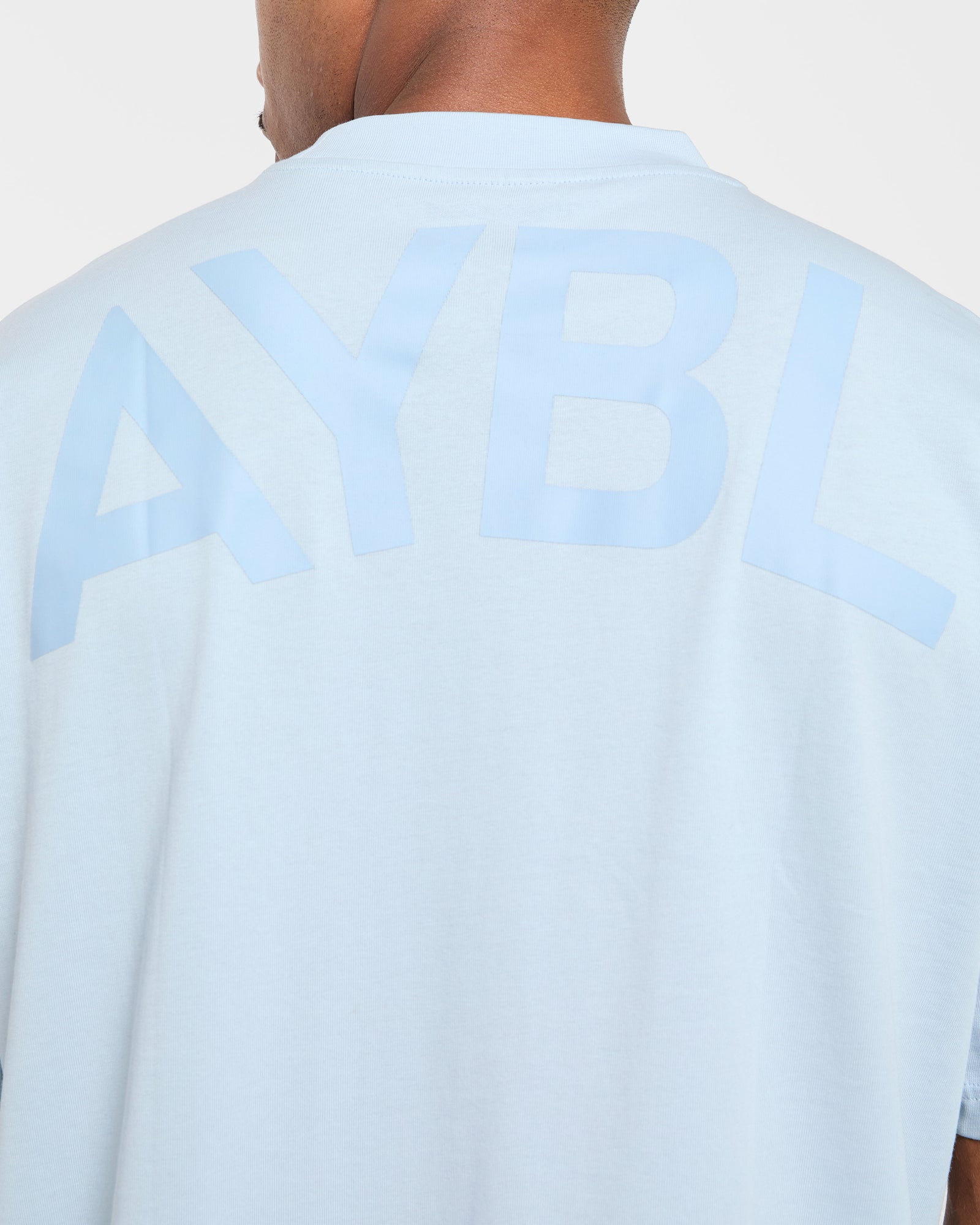 Essential Oversized T Shirt - Light Blue