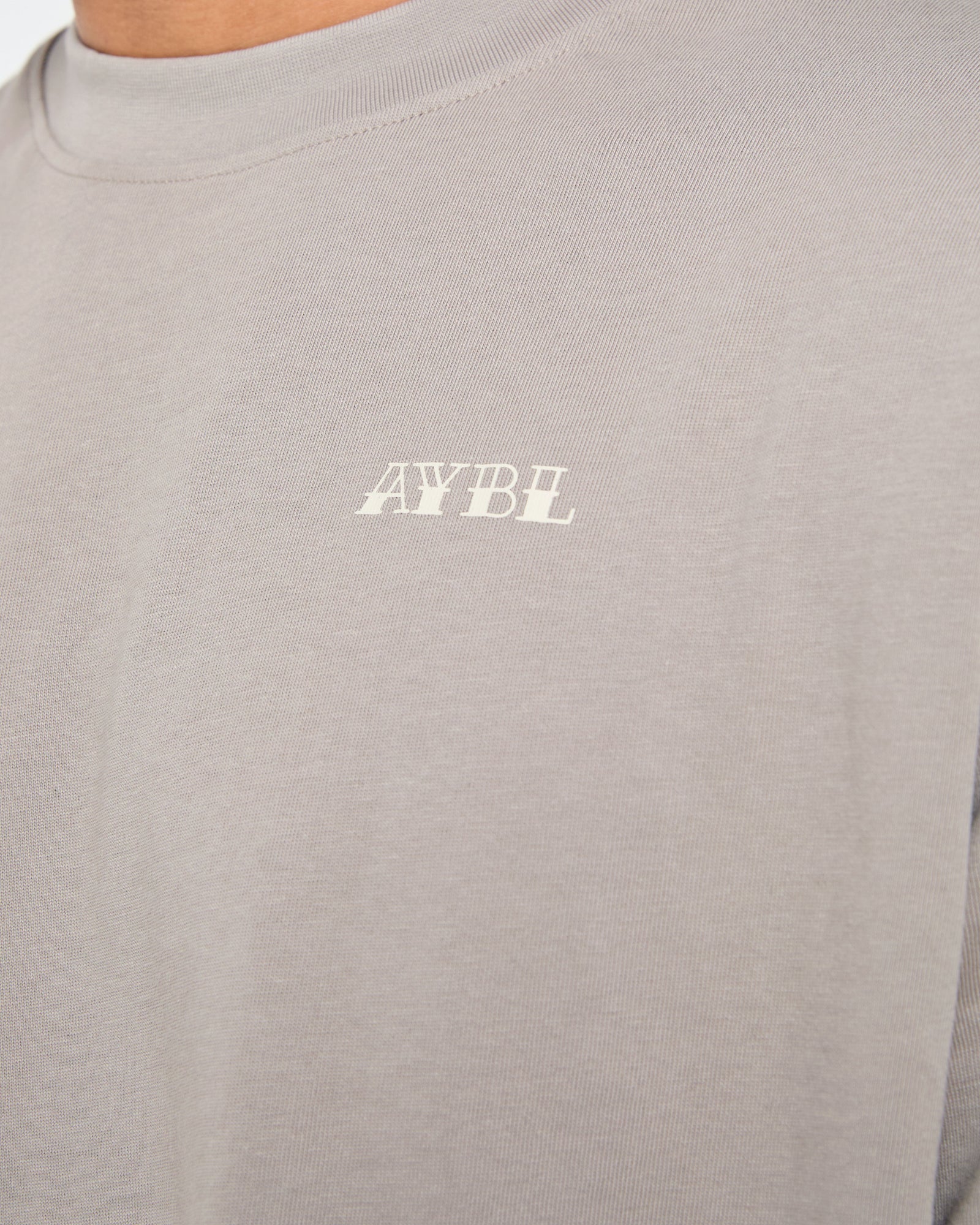 AYBL Strength Club Oversized T Shirt - Fog