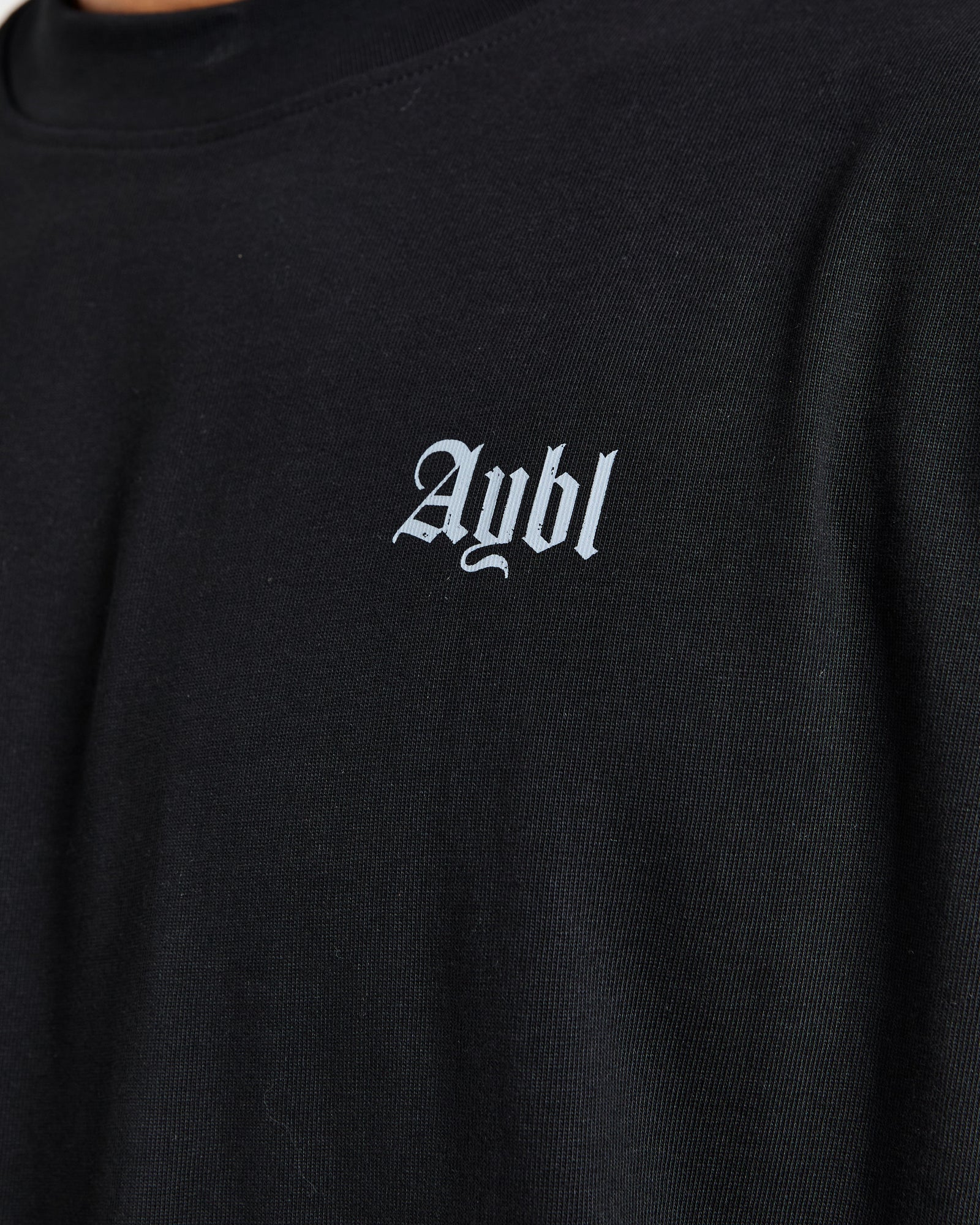 Deadlift Graphic Oversized T Shirt - Black/Blue