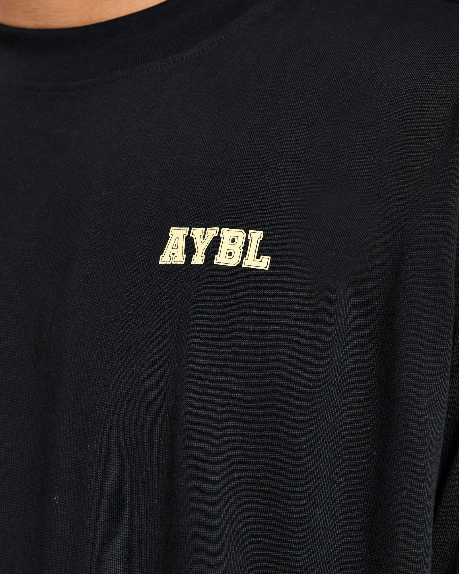 Power In Motion Oversized T Shirt - Black/Yellow