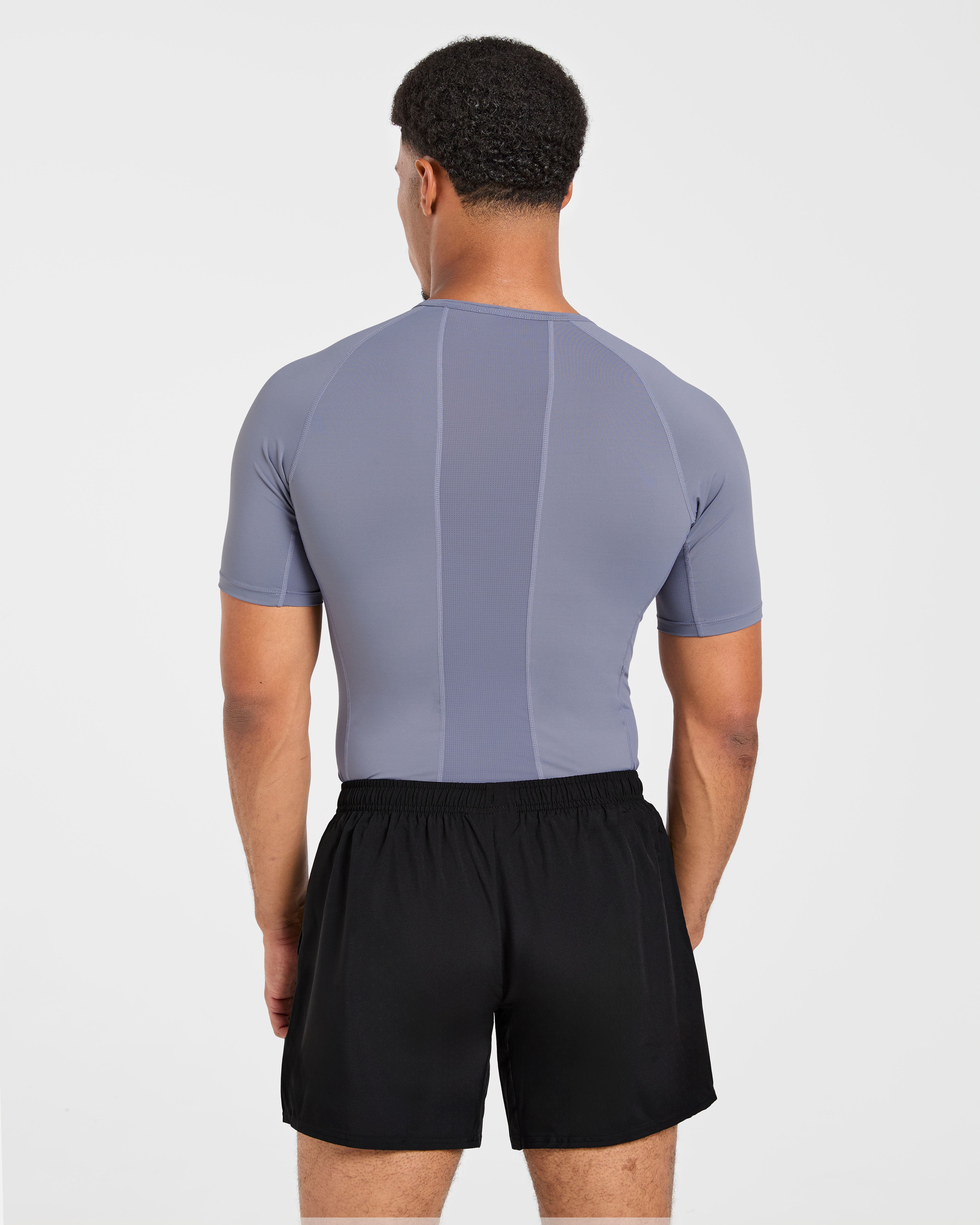 Compression T Shirt - Slate Grey