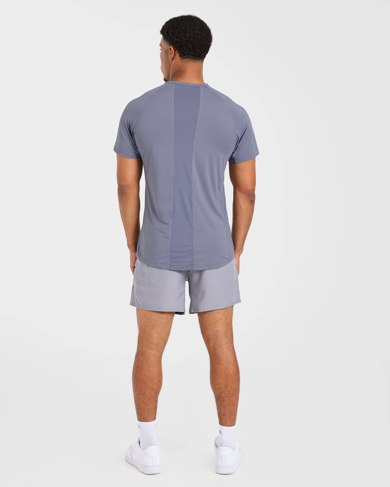 Compression Relaxed T Shirt - Slate Grey