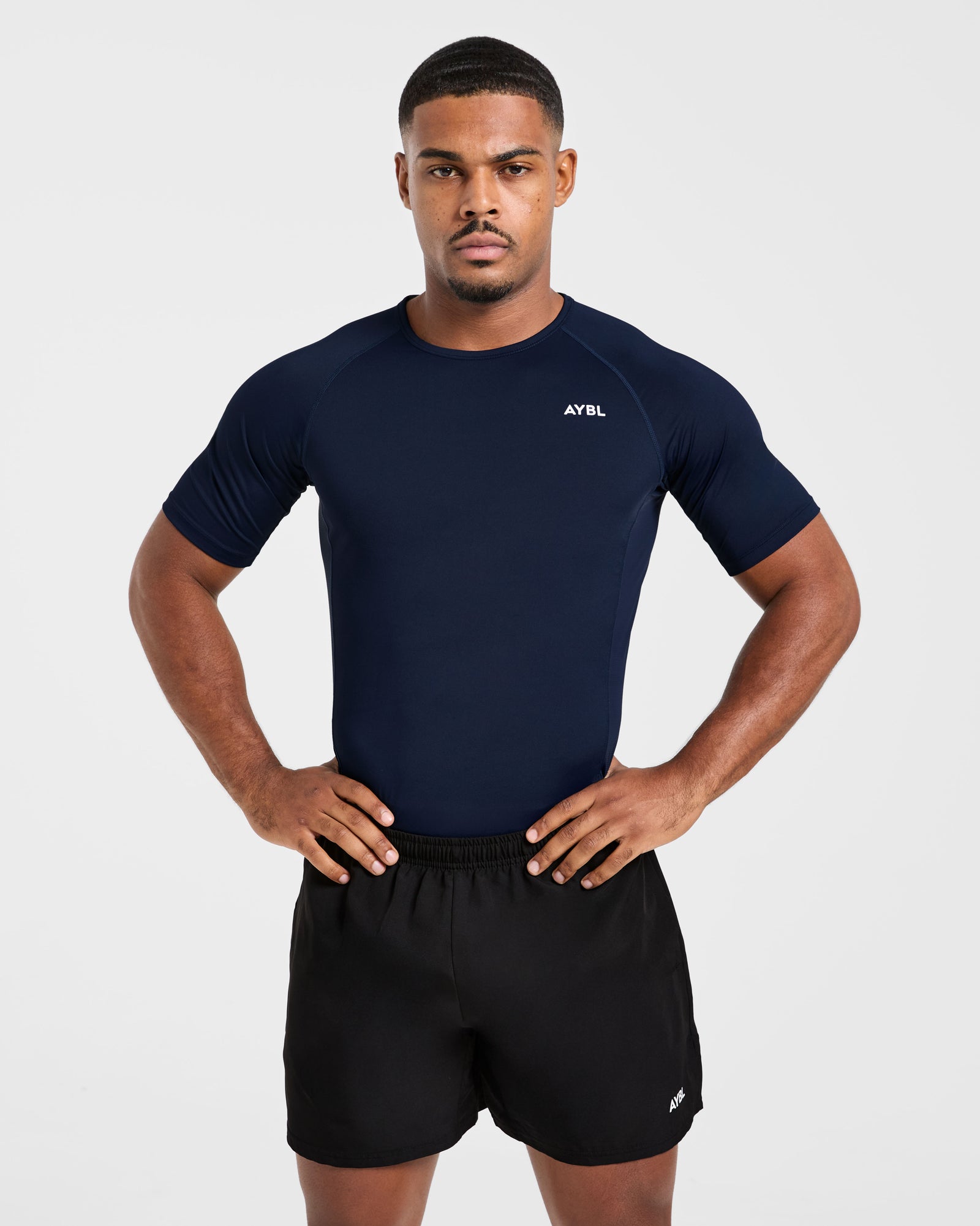 Compression T Shirt - Navy