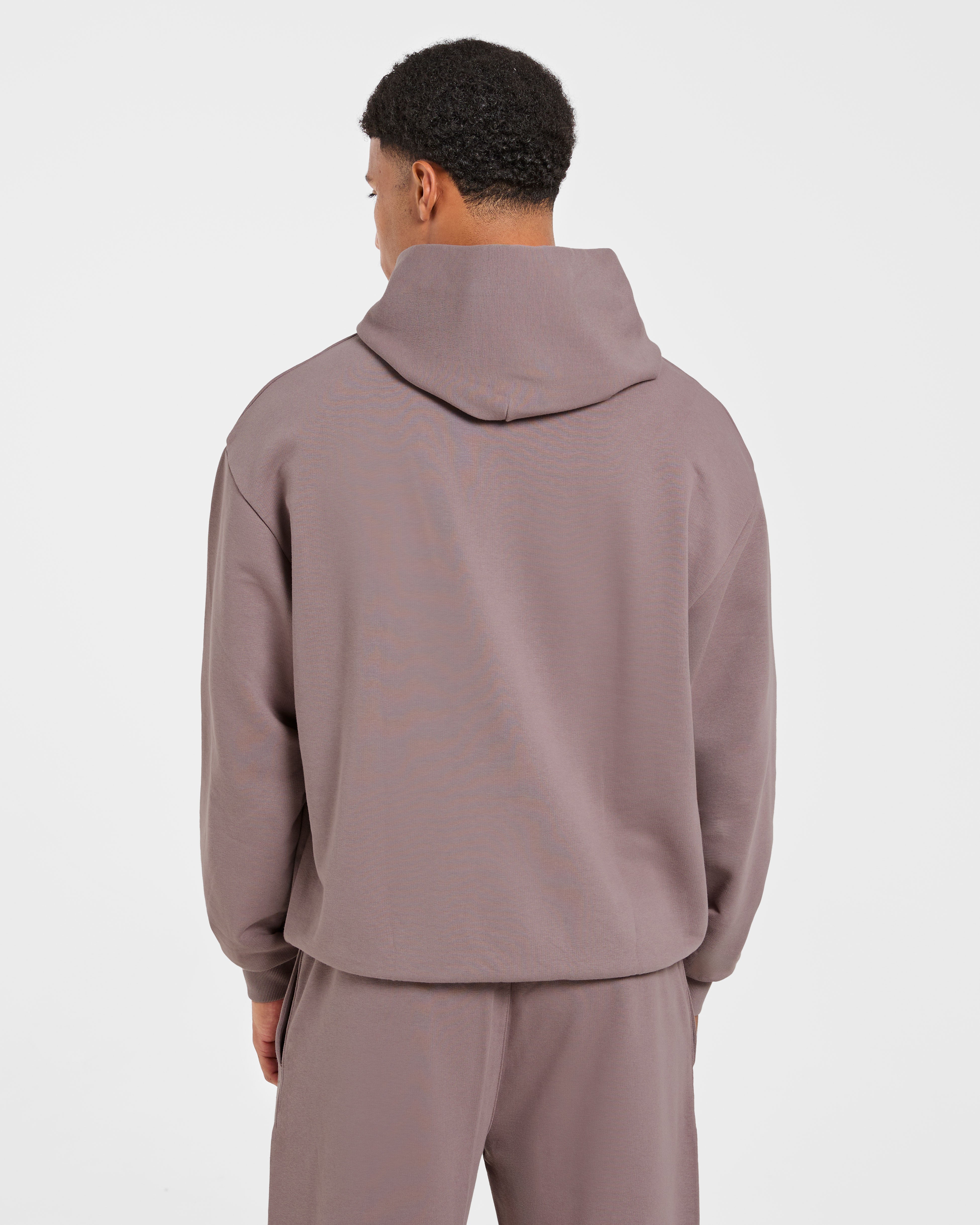 Craft Oversized Hoodie - Muted Plum