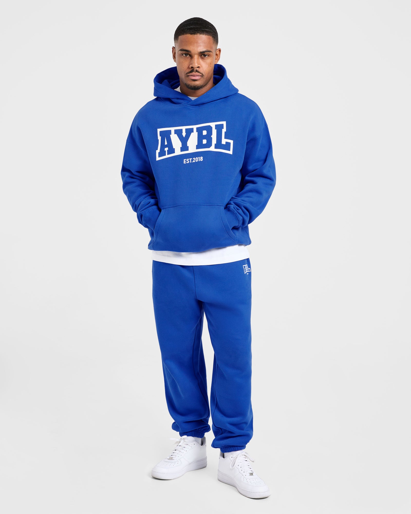 Academy Oversized Hoodie - Cobalt