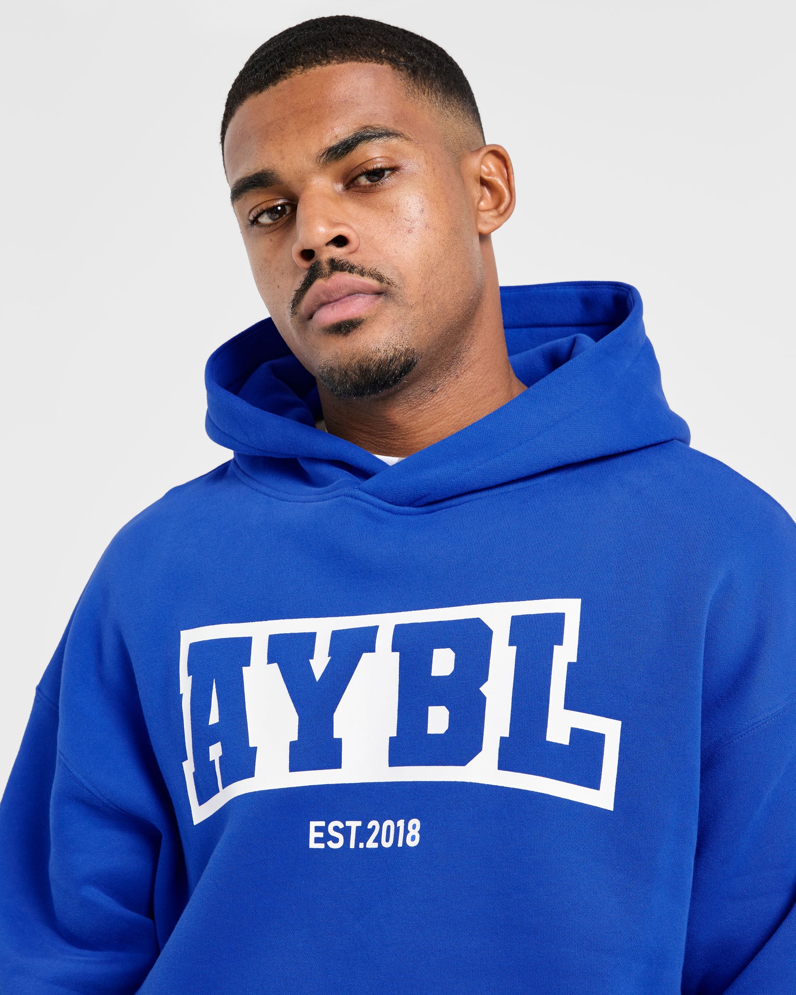 Academy Oversized Hoodie - Cobalt