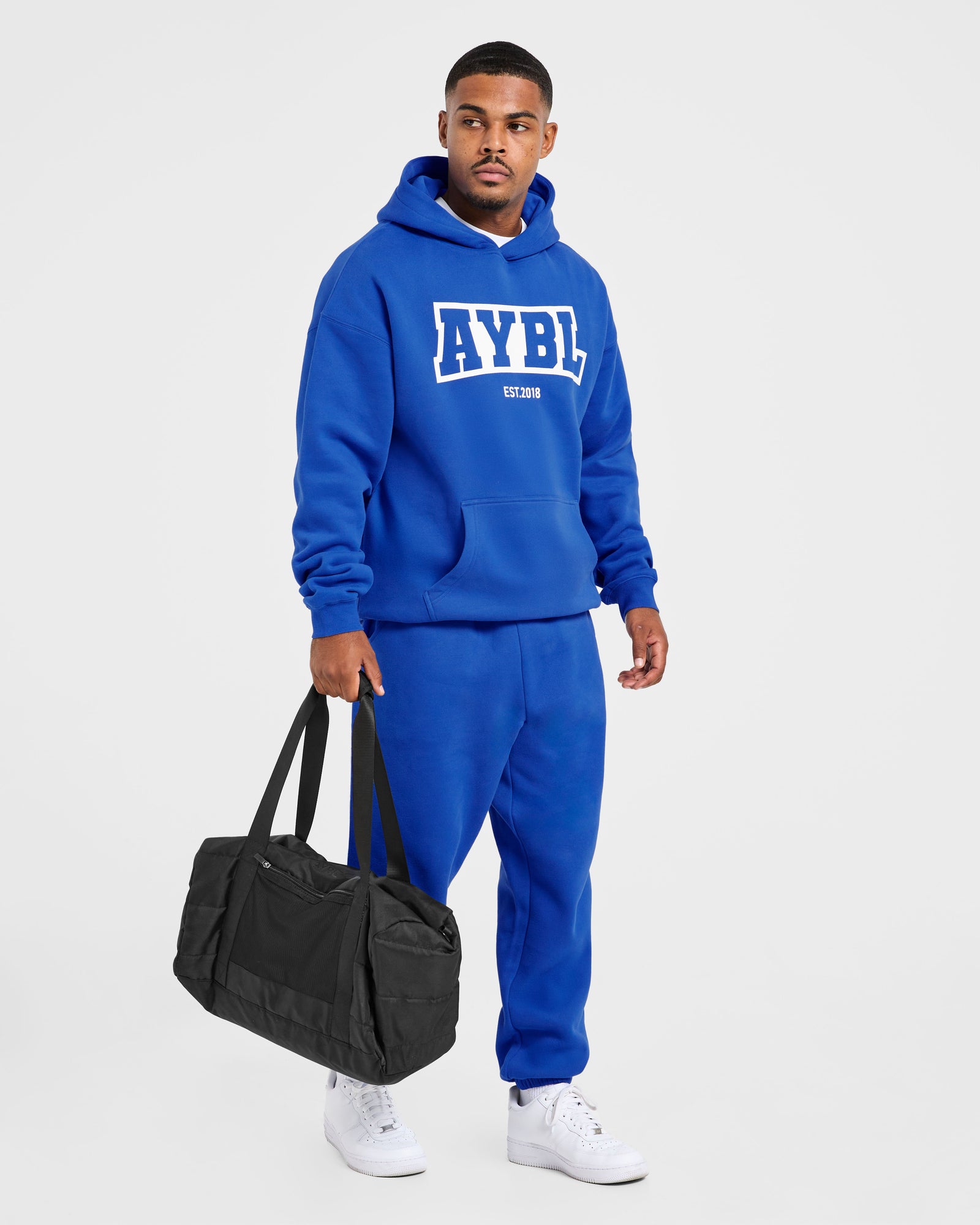 Academy Oversized Hoodie - Cobalt