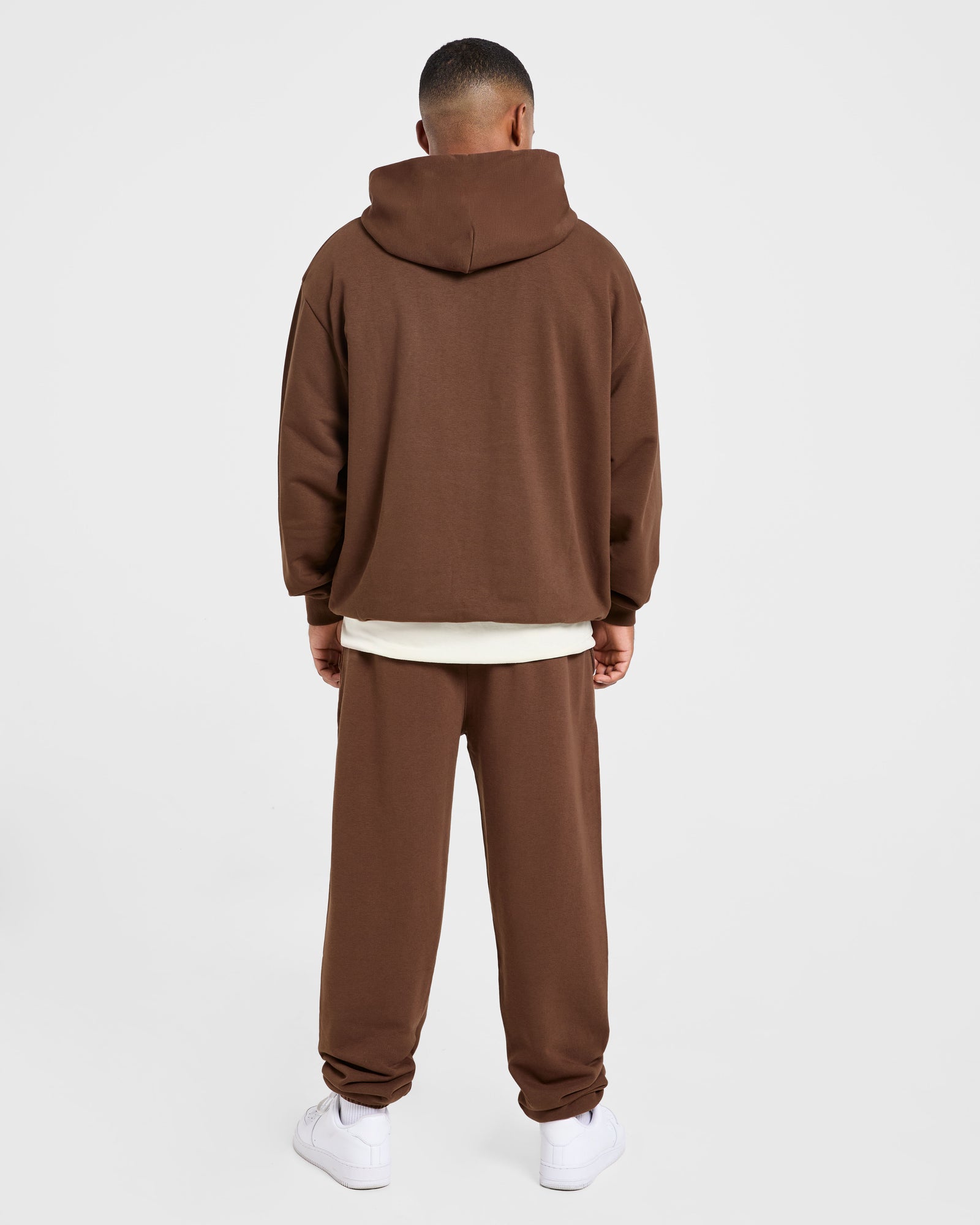 Craft Oversized Hoodie - Brown