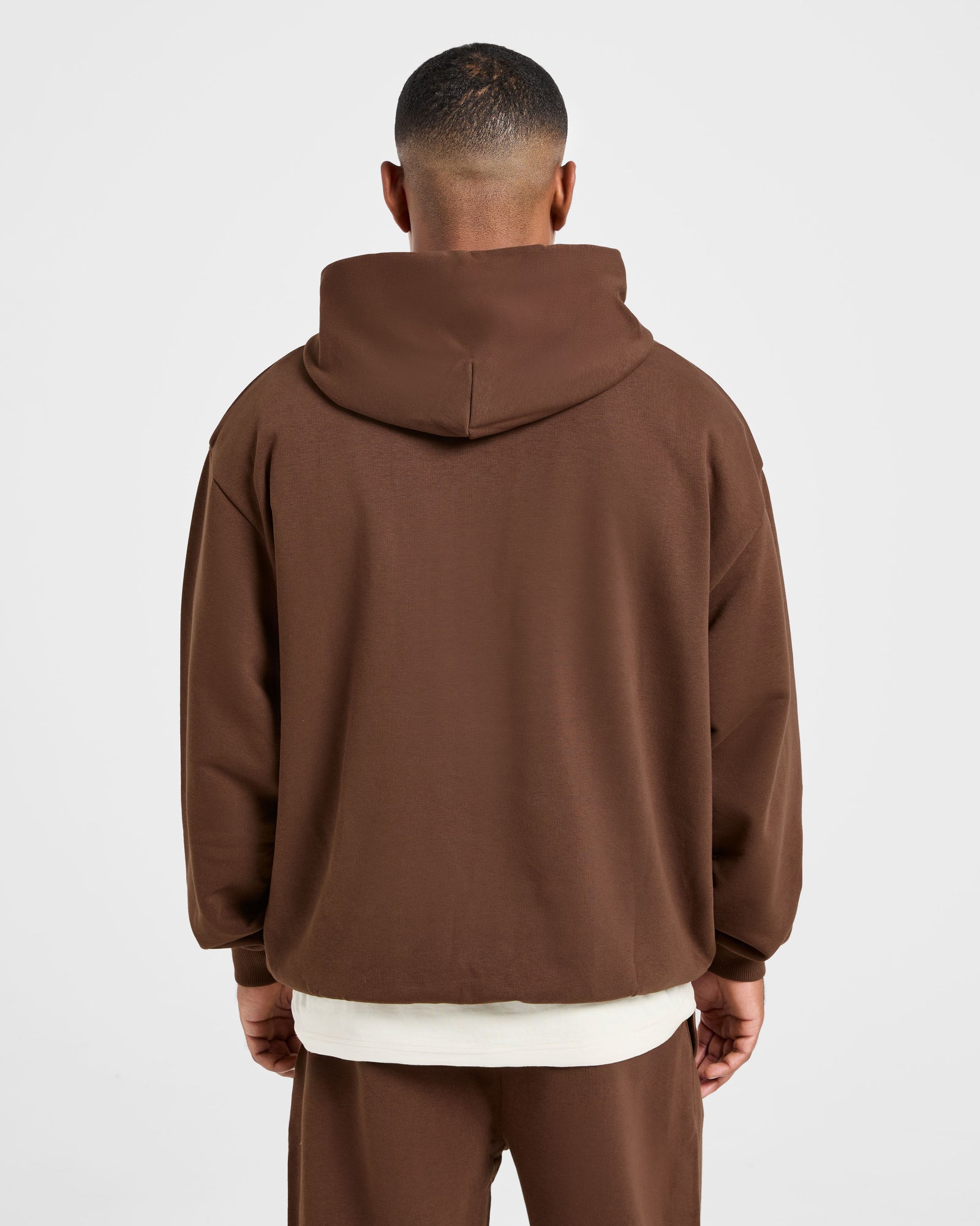 Craft Oversized Hoodie - Brown