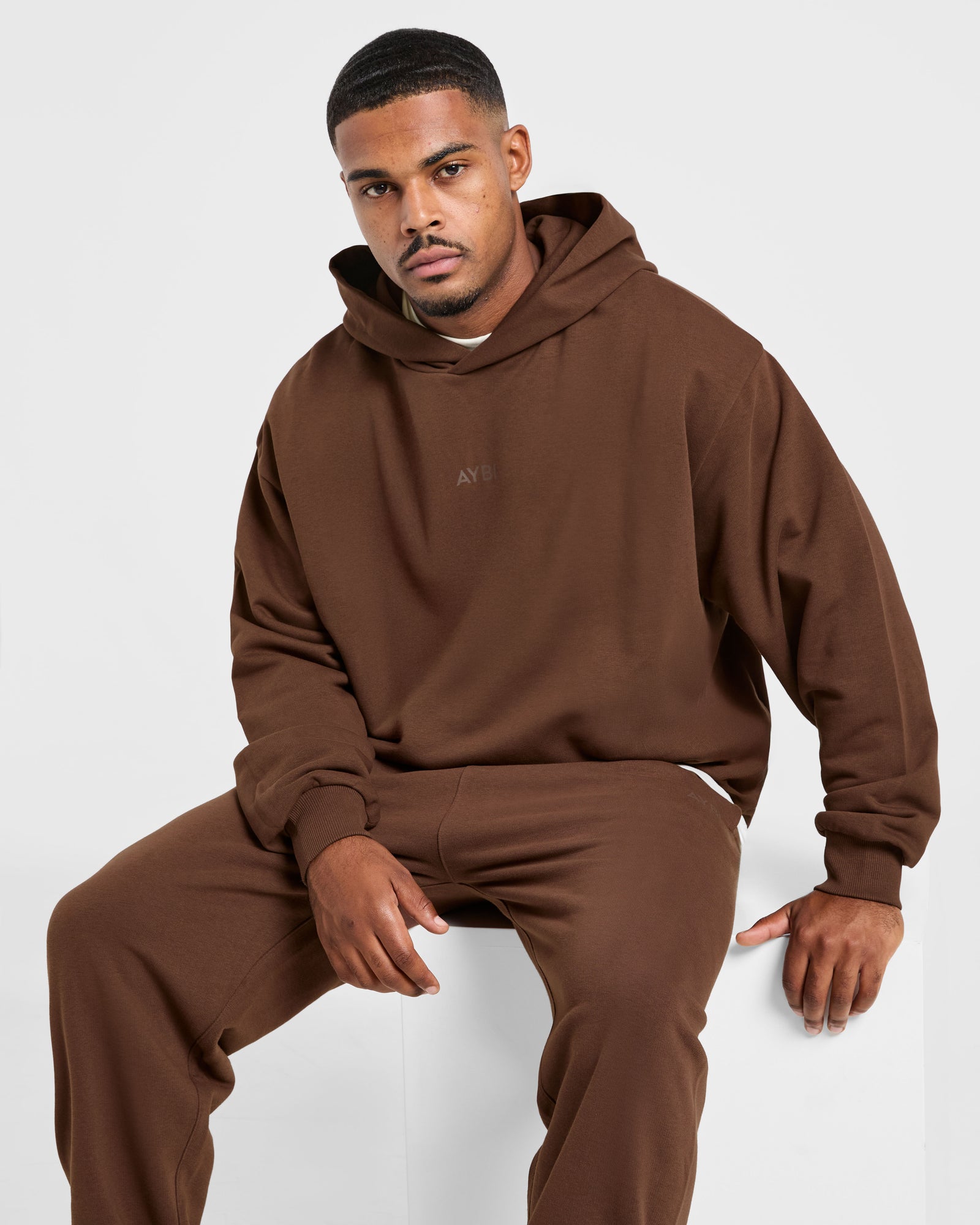 Craft Oversized Hoodie - Brown