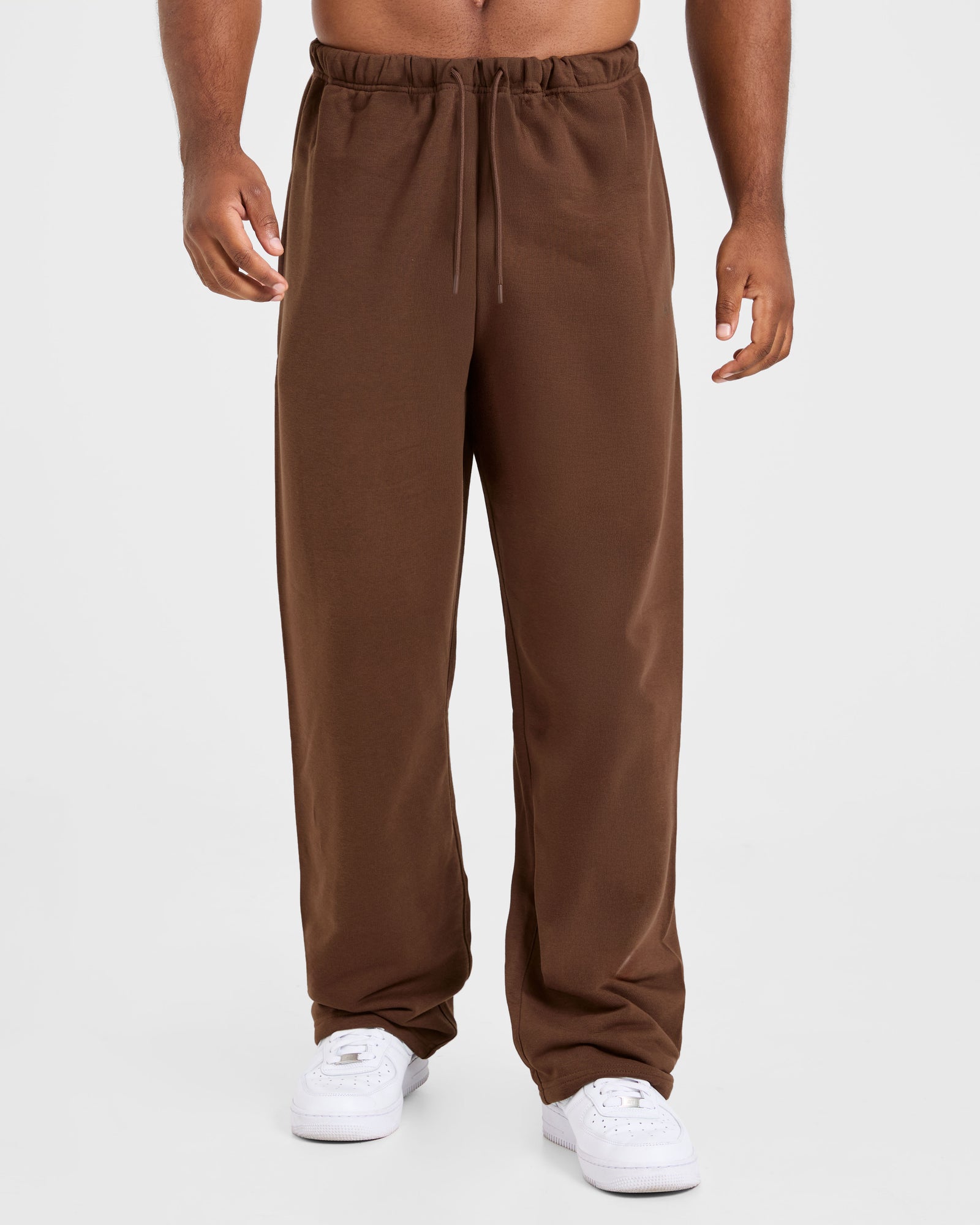Craft Oversized Straight Leg Joggers - Brown