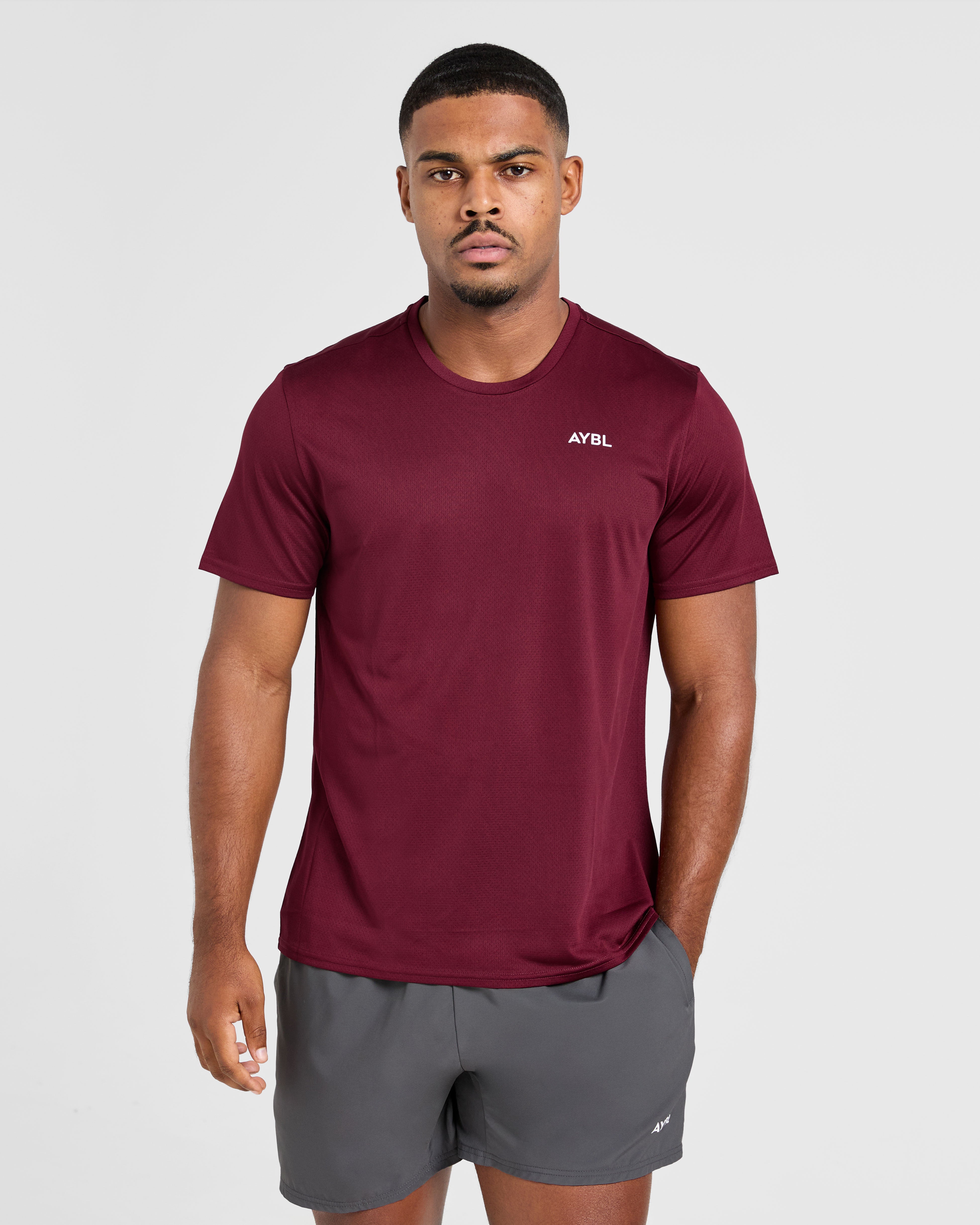 Origin T Shirt - Merlot Red