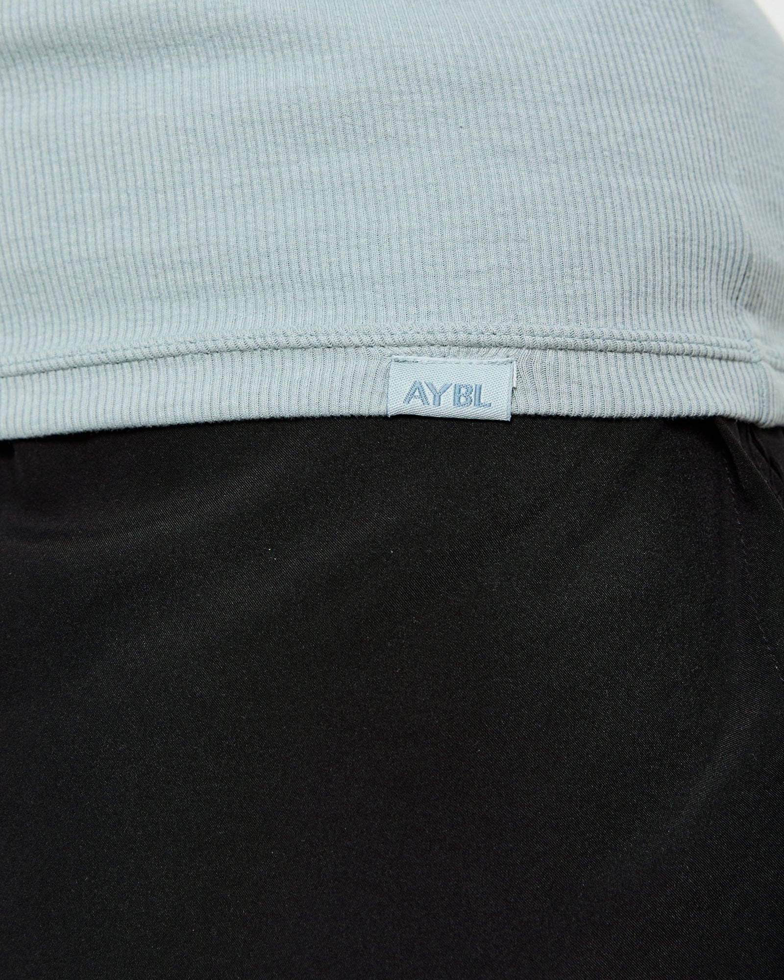 Muscle Ribbed Tank - Stone Blue