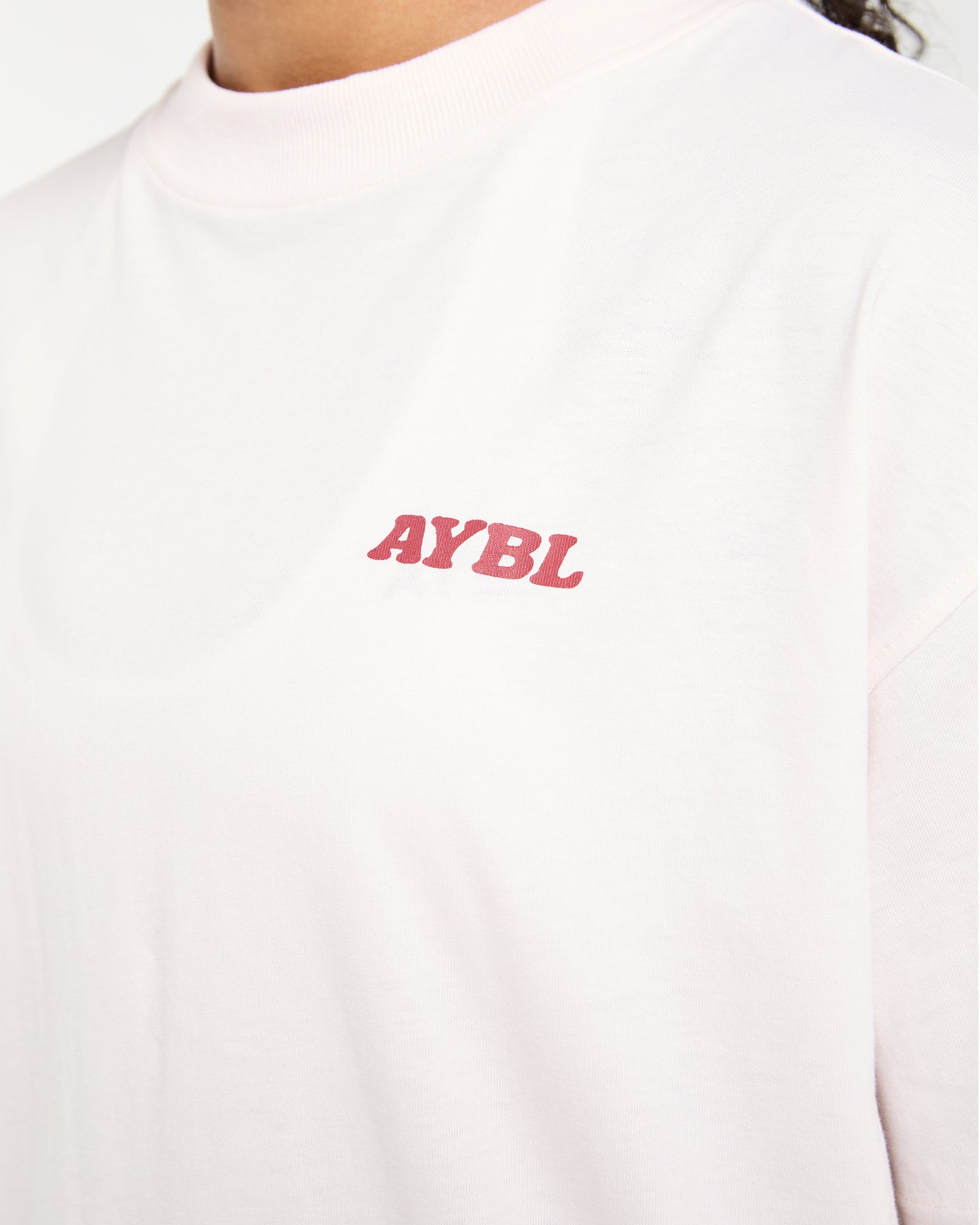 Stronger You Oversized T Shirt - Pink