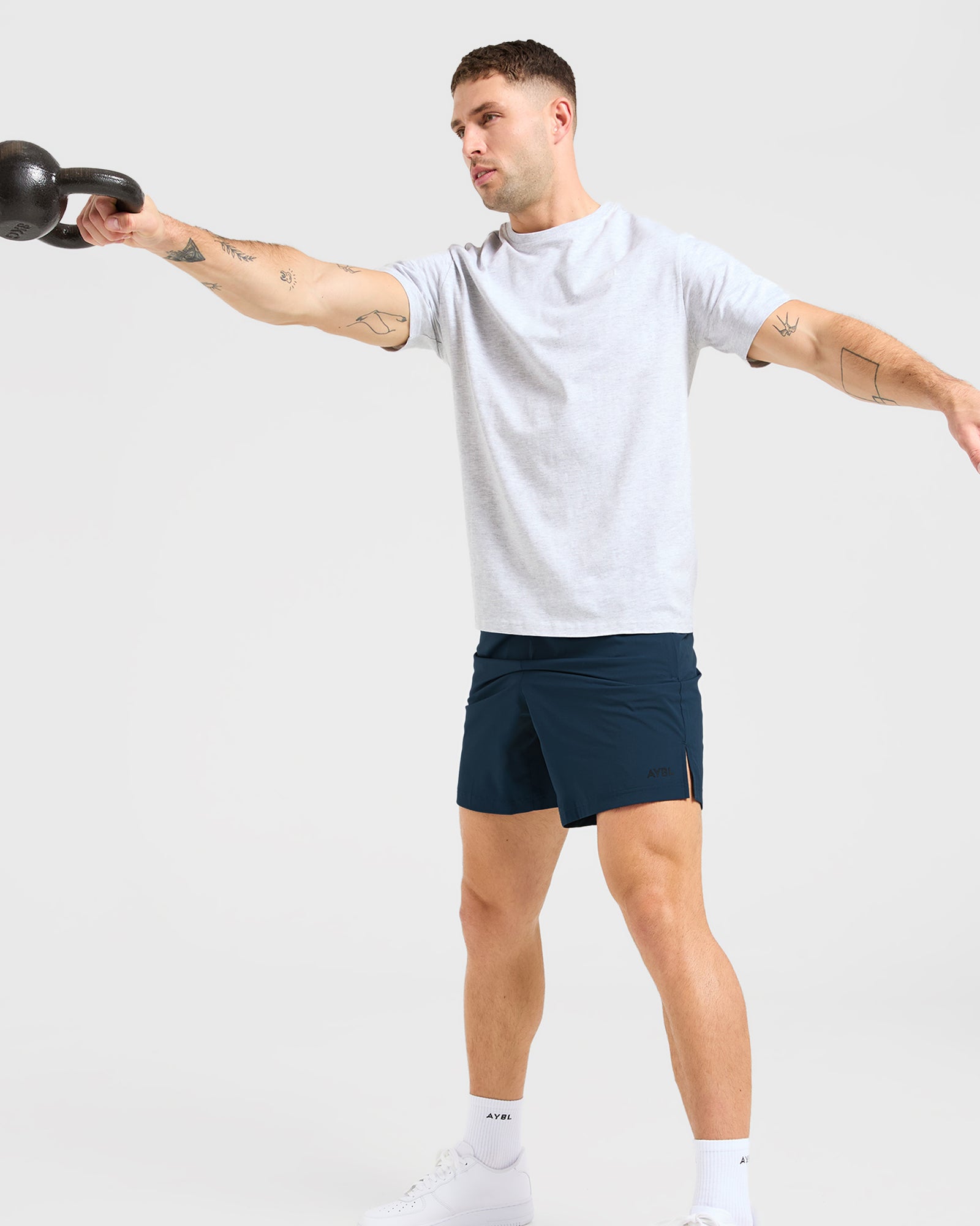 Ascend 7" Shorts - Navy Blue