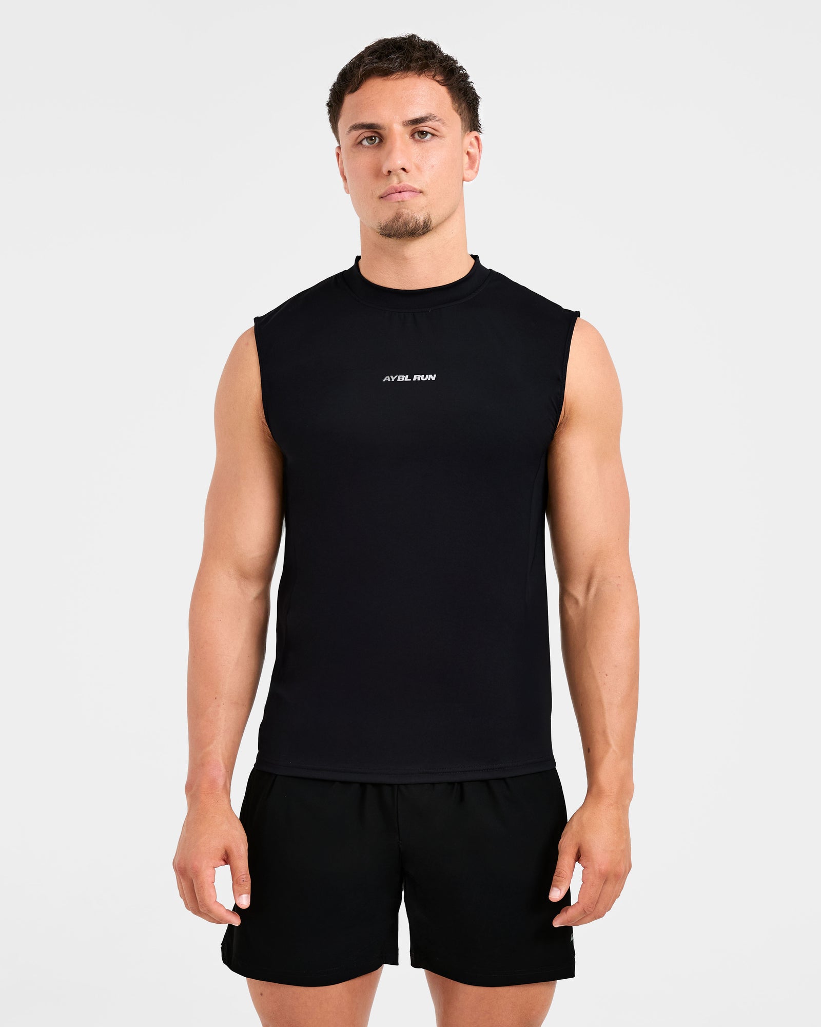 Run Slim Tank - Black