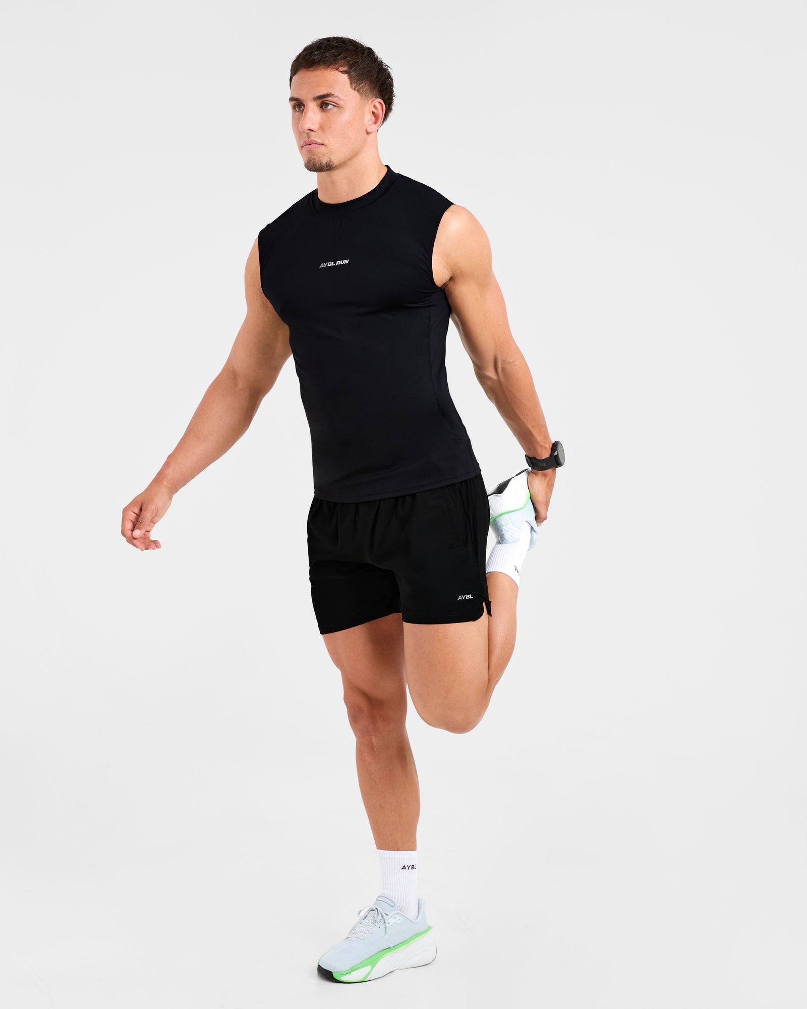 Run Slim Tank - Black