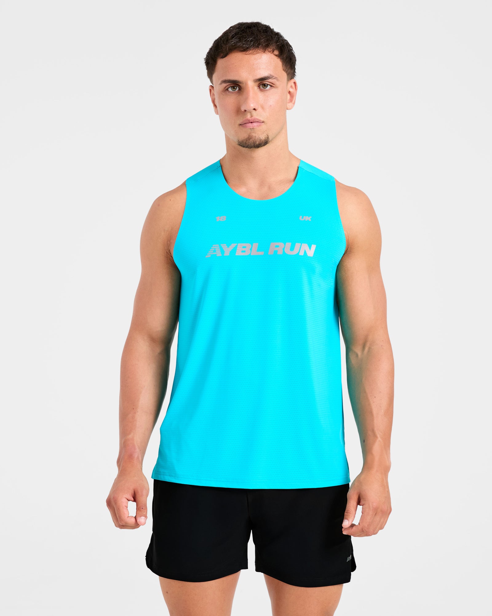 Run Loose Tank - Blaze Blue