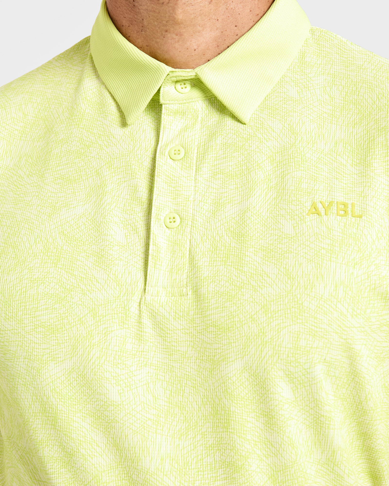 Precision Static Polo - Lime