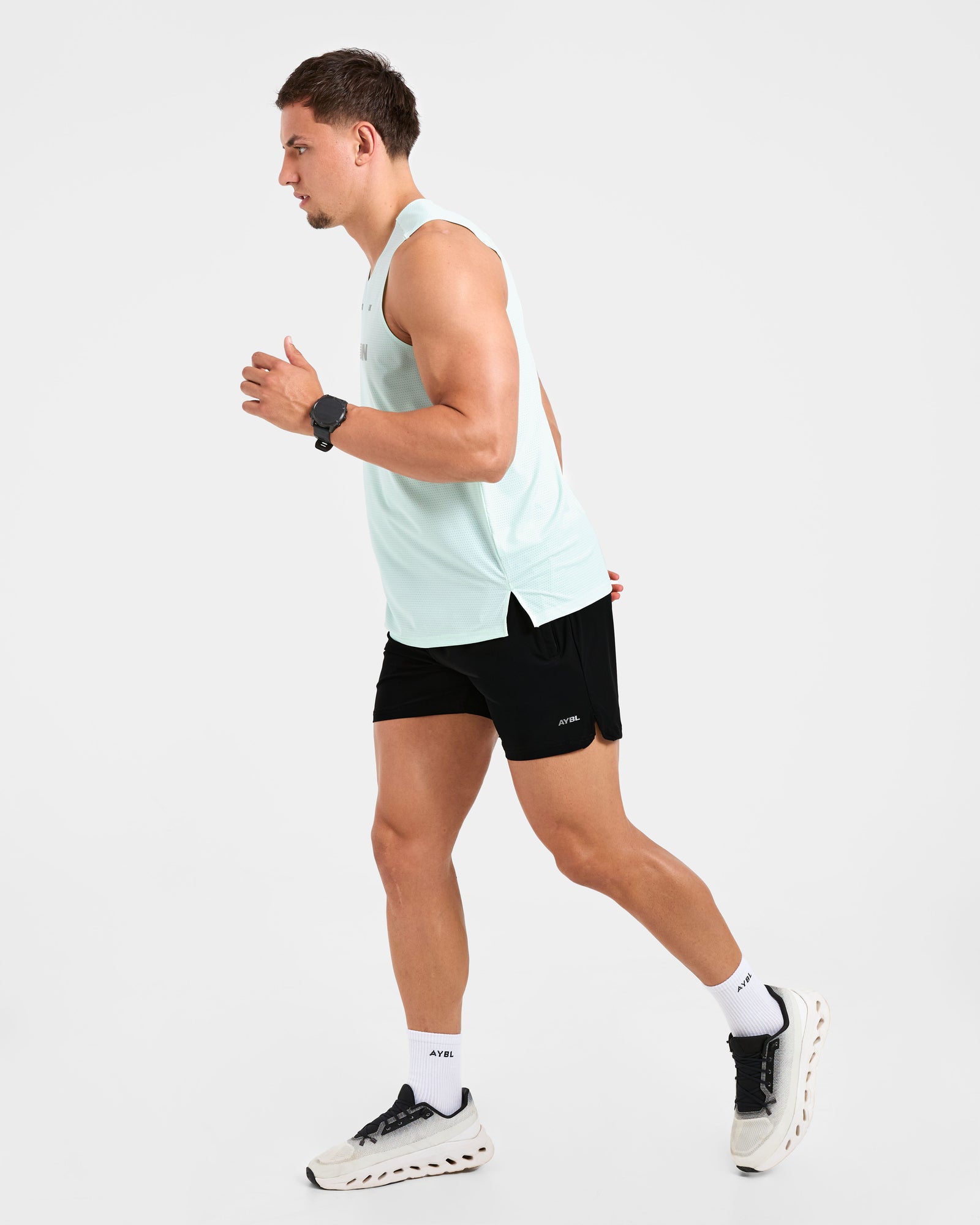 Run Loose Tank - Cool Mint