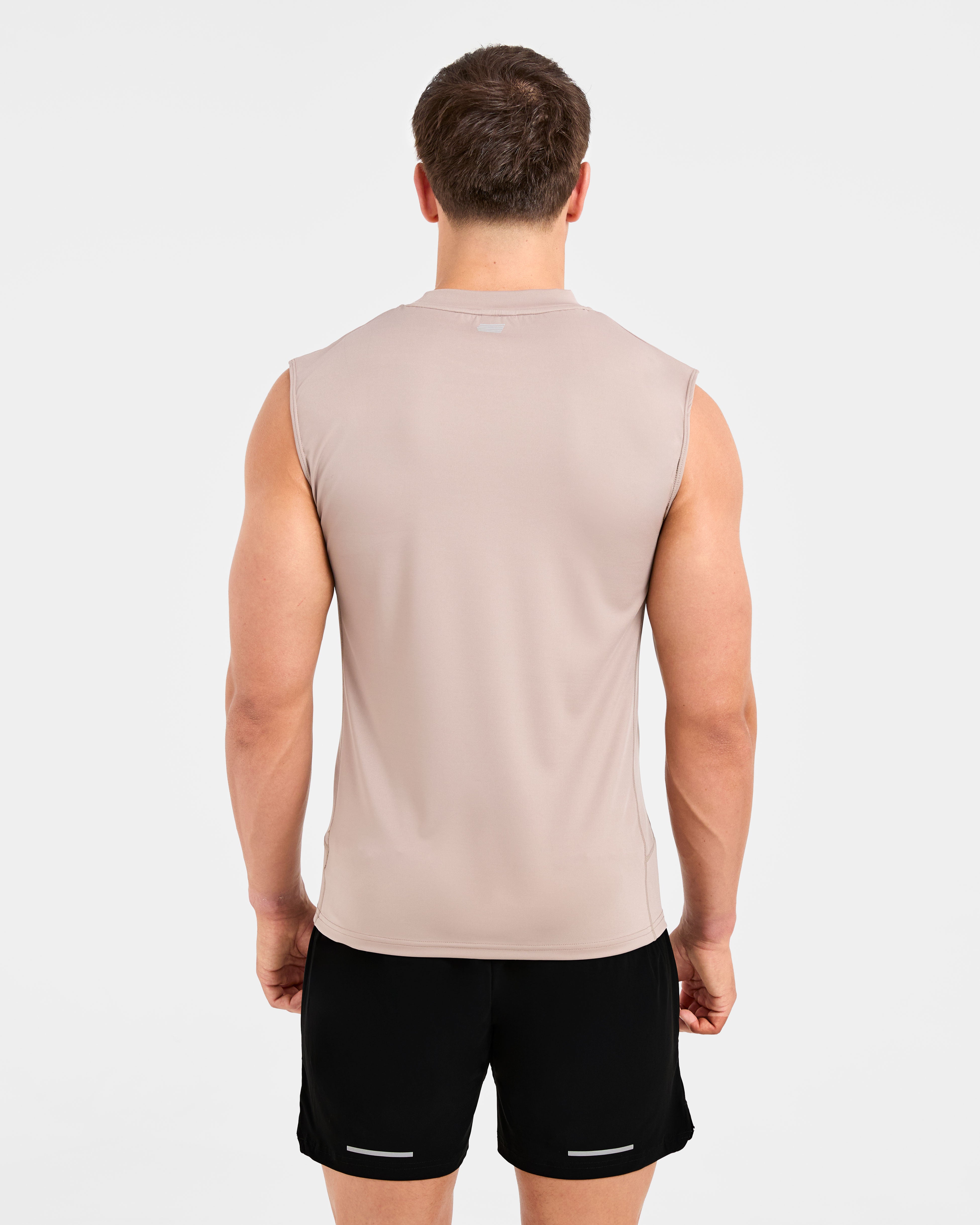 Run Slim Tank - Fossil Taupe