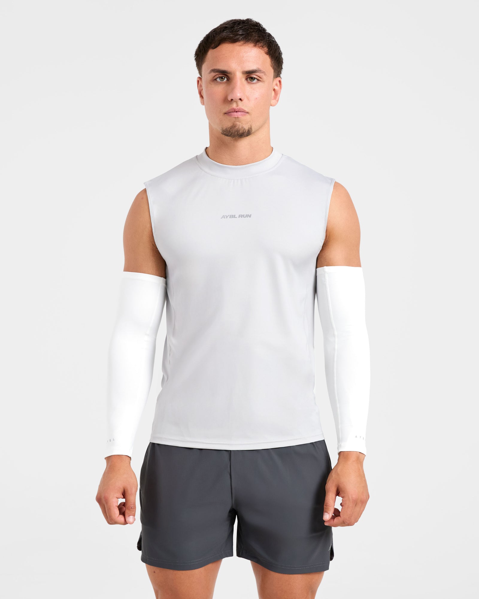 Base Layer Arm Sleeves - White