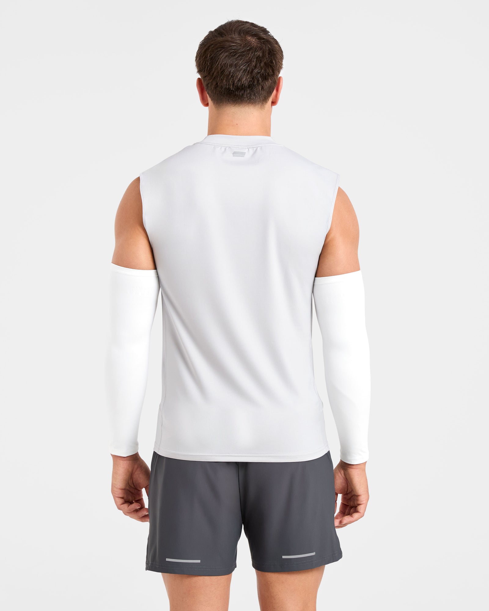 Base Layer Arm Sleeves - White