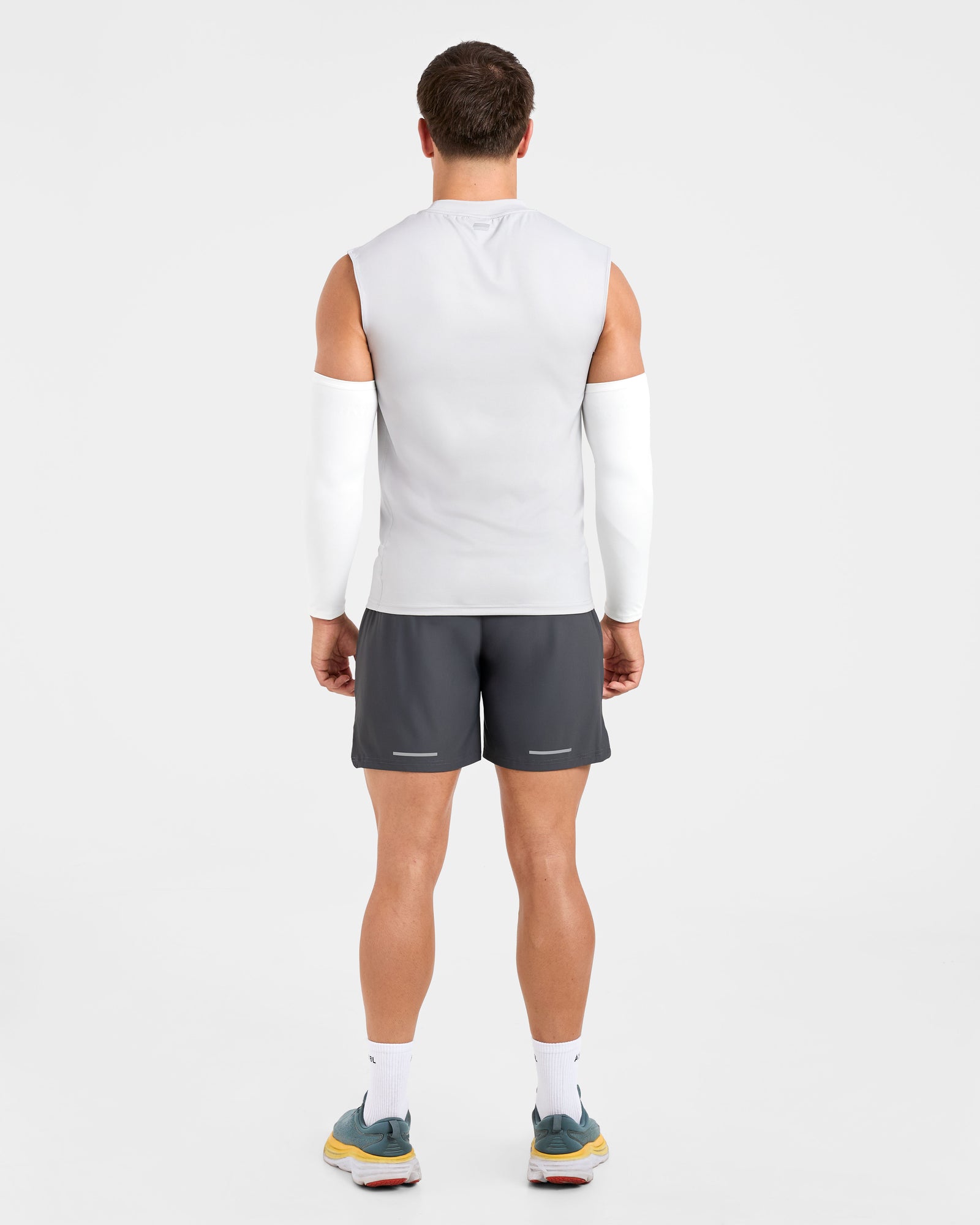 Base Layer Arm Sleeves - White