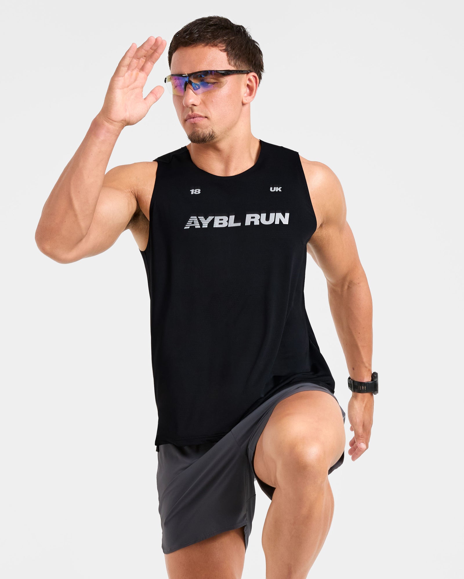 Run Loose Tank - Black