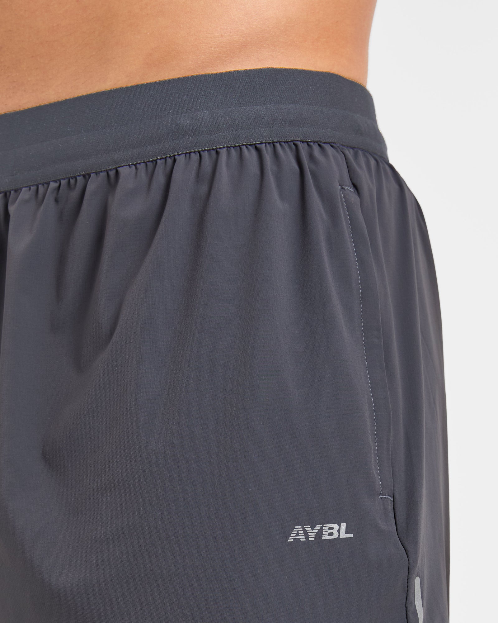 Run Speed Shorts - Hurricane Grey