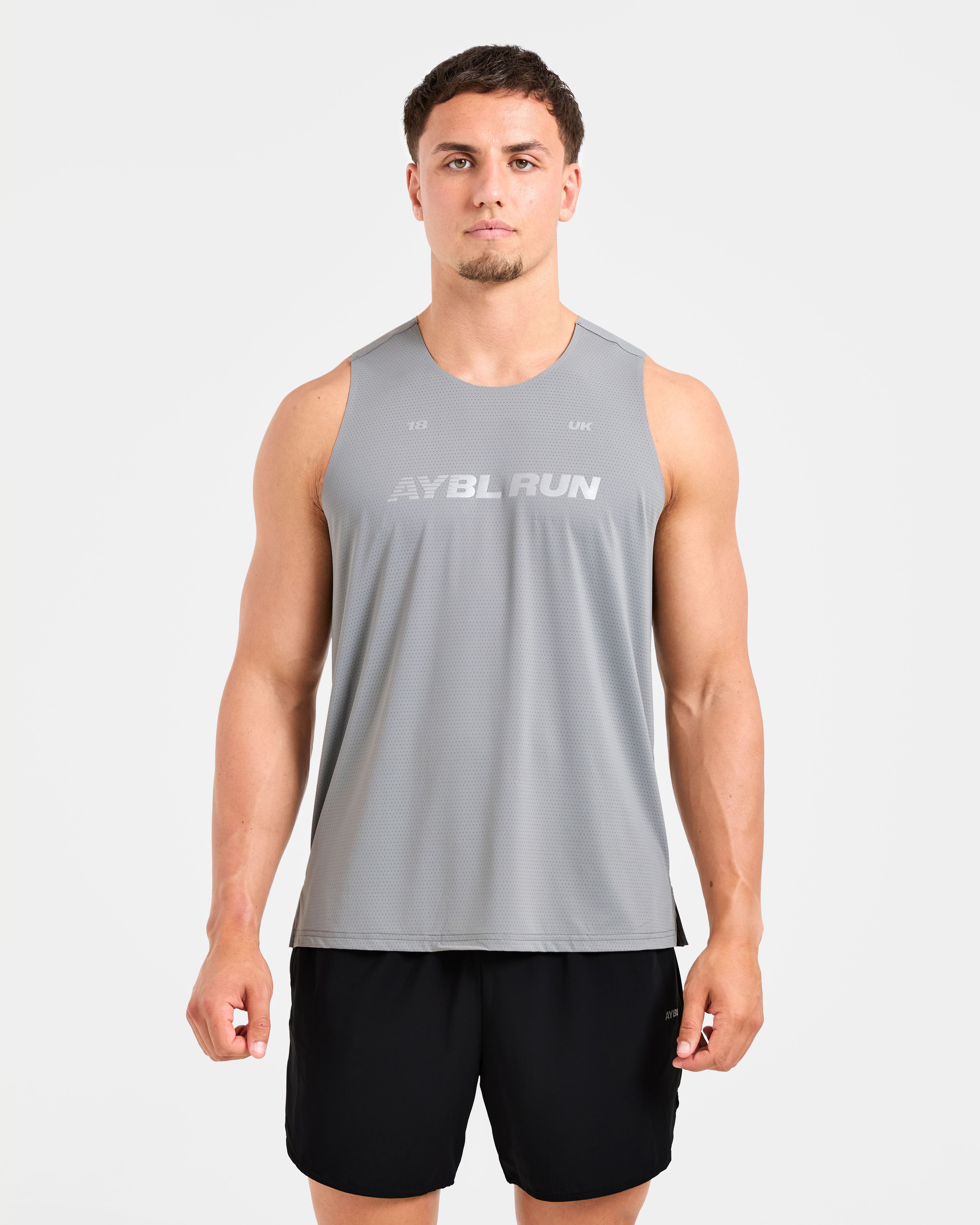 Run Loose Tank - Thunder Grey