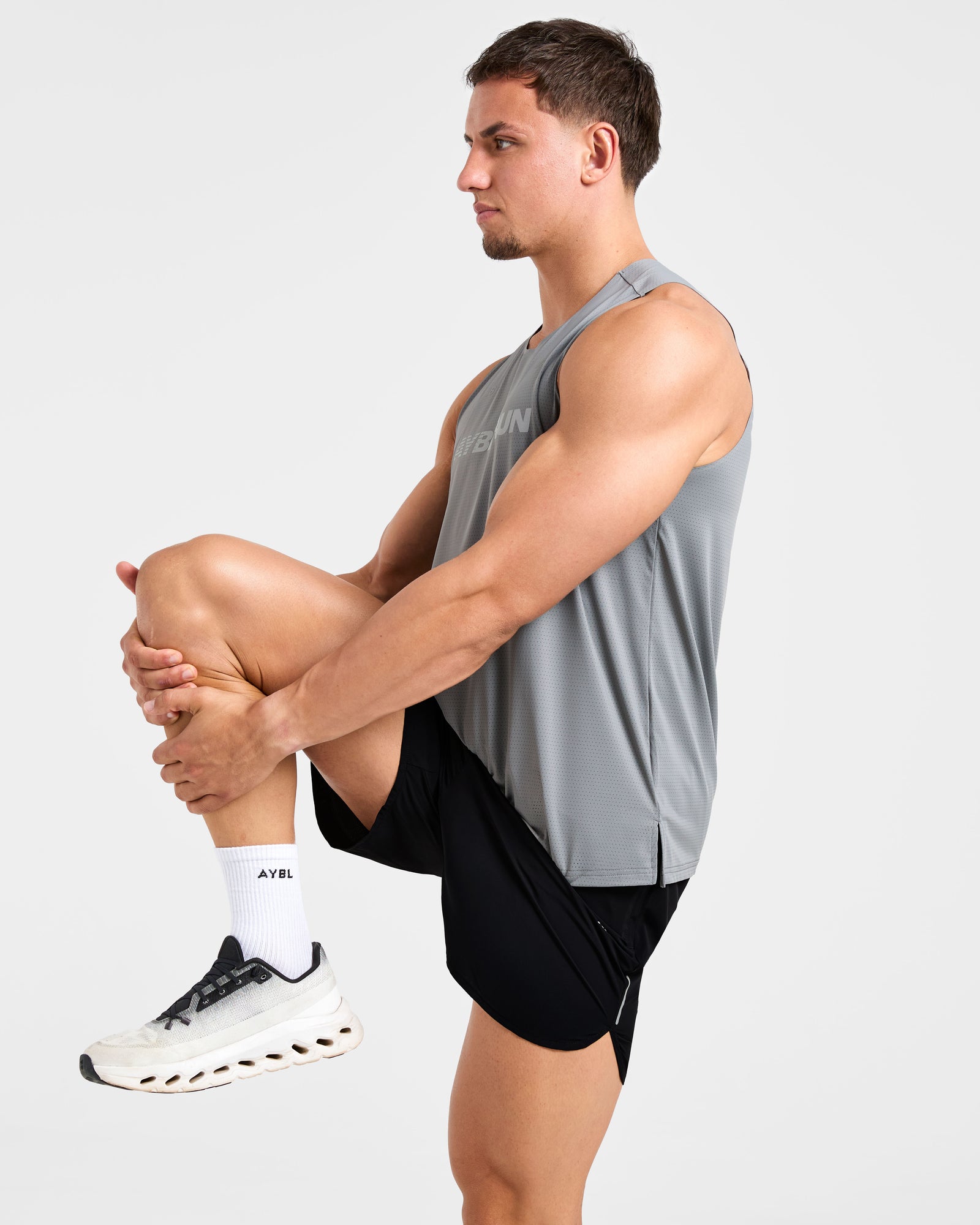 Run Loose Tank - Thunder Grey