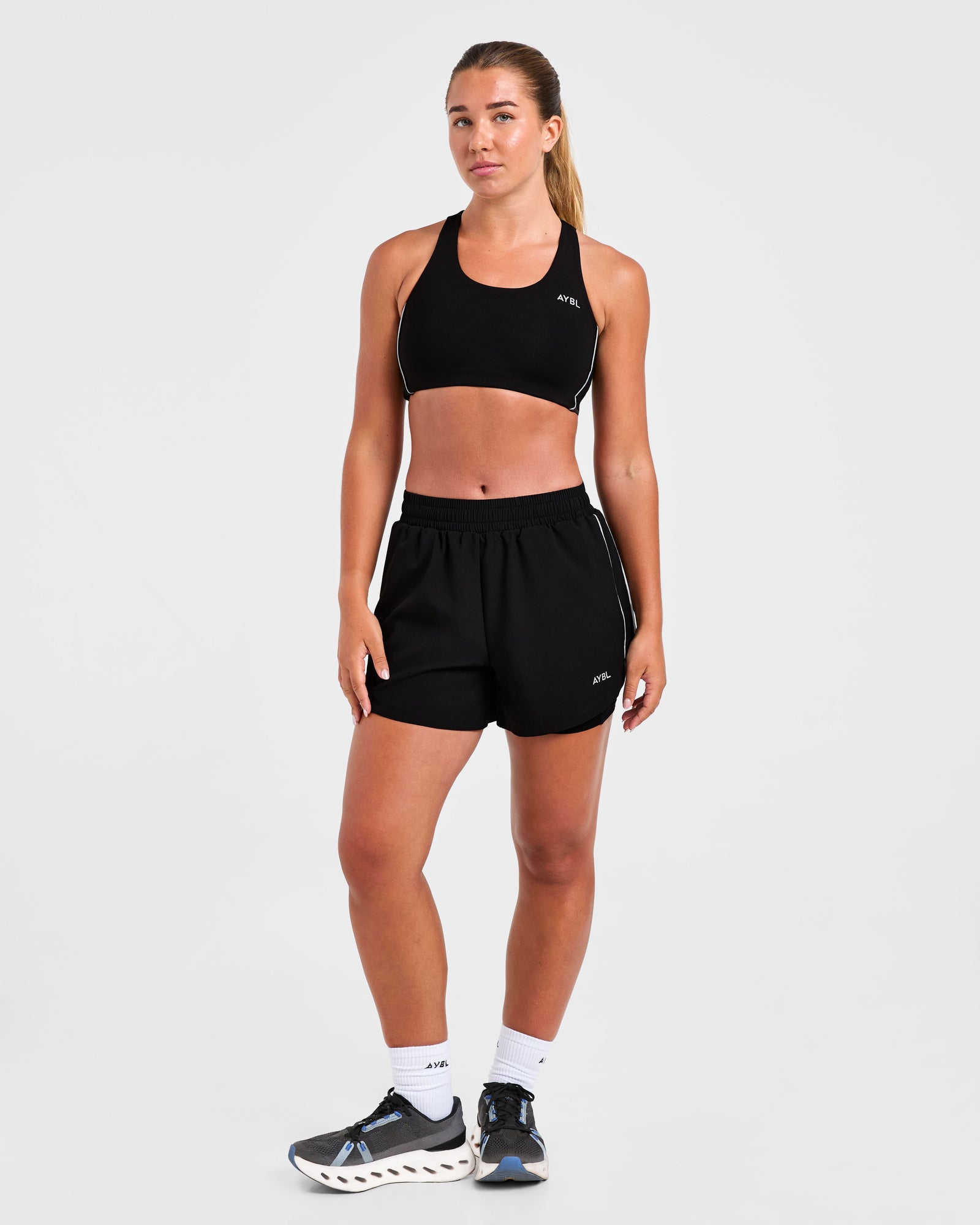 Run Sports Bra - Black