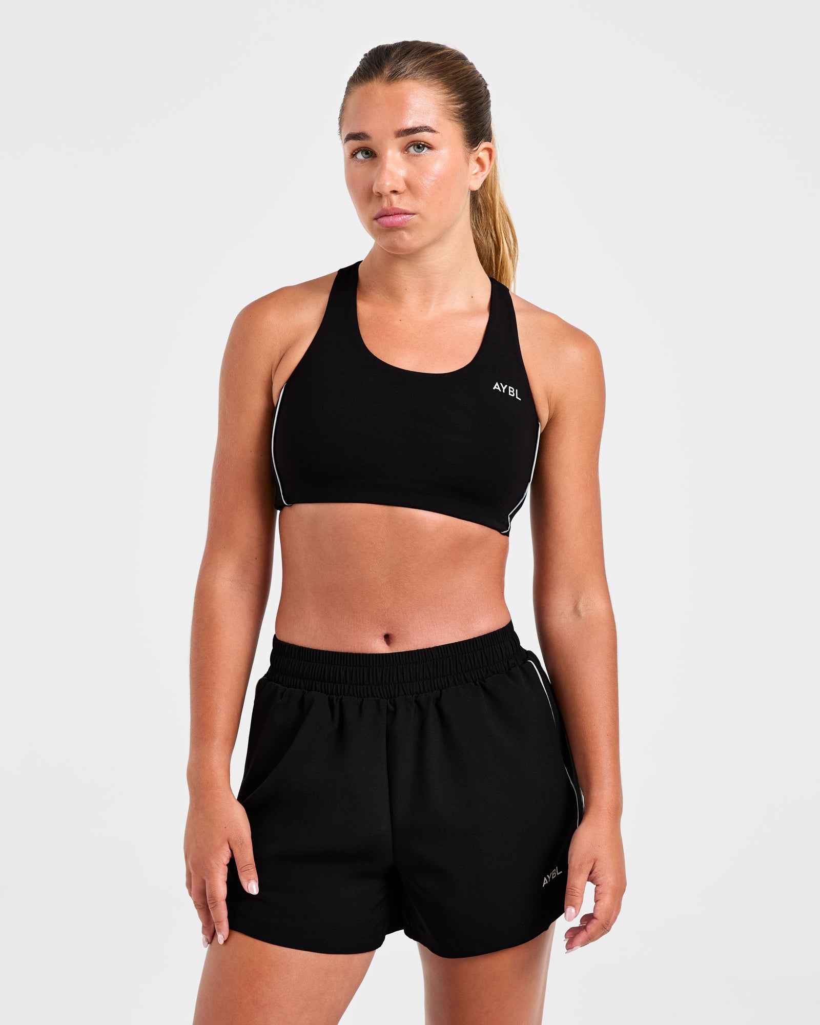 Run Sports Bra - Black