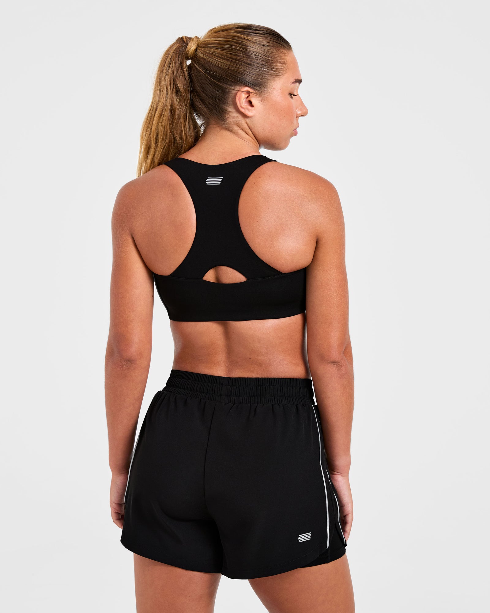 Run Sports Bra - Black
