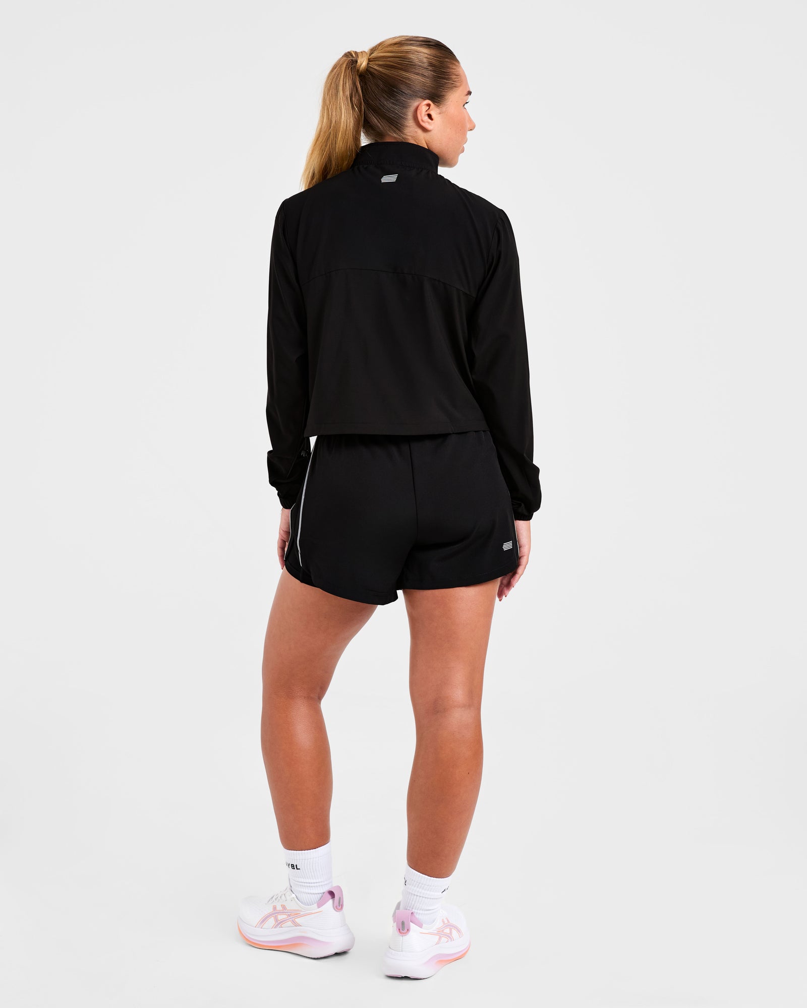 Run 1/2 Zip Jacket - Black