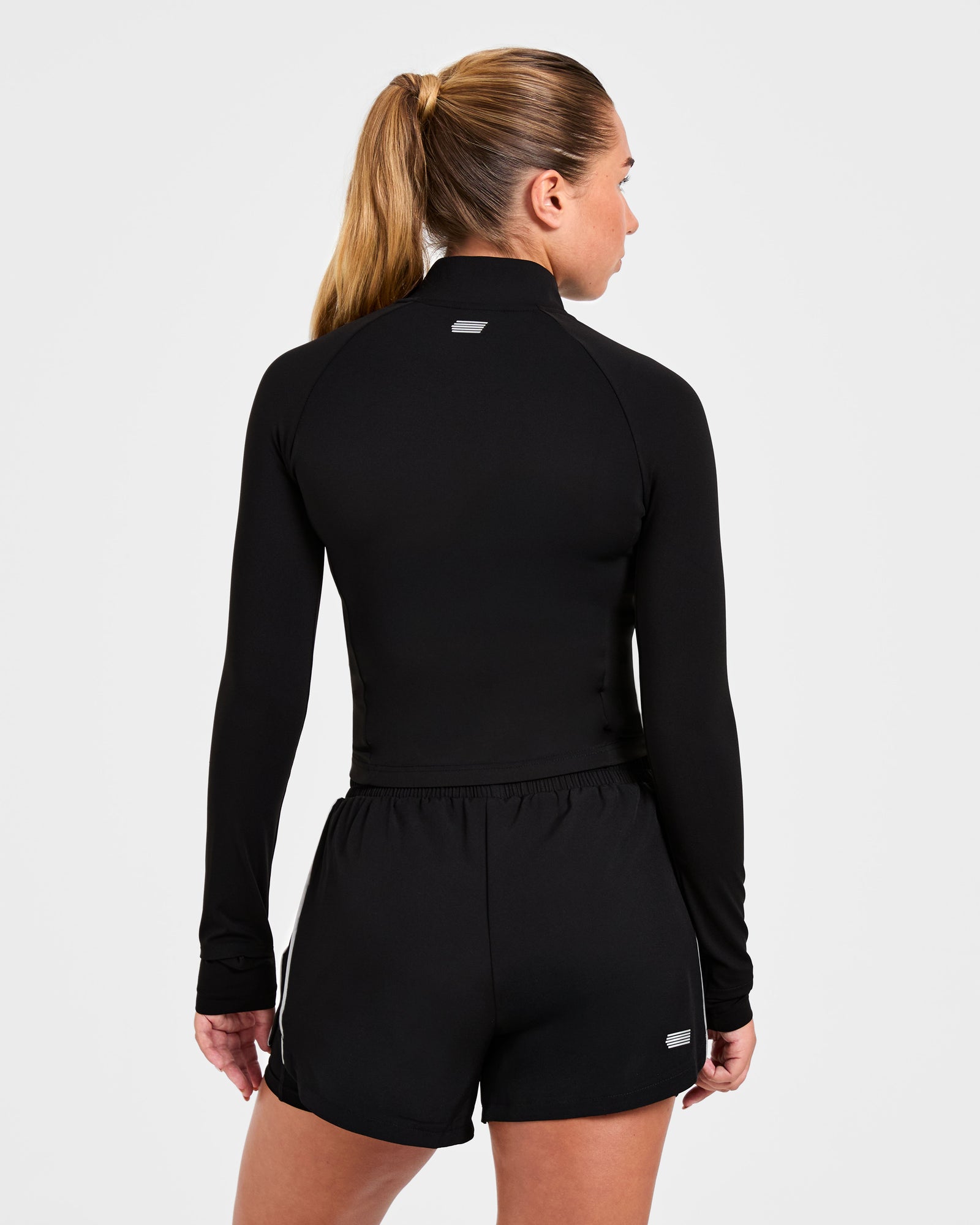 Run Zip Jacket - Black