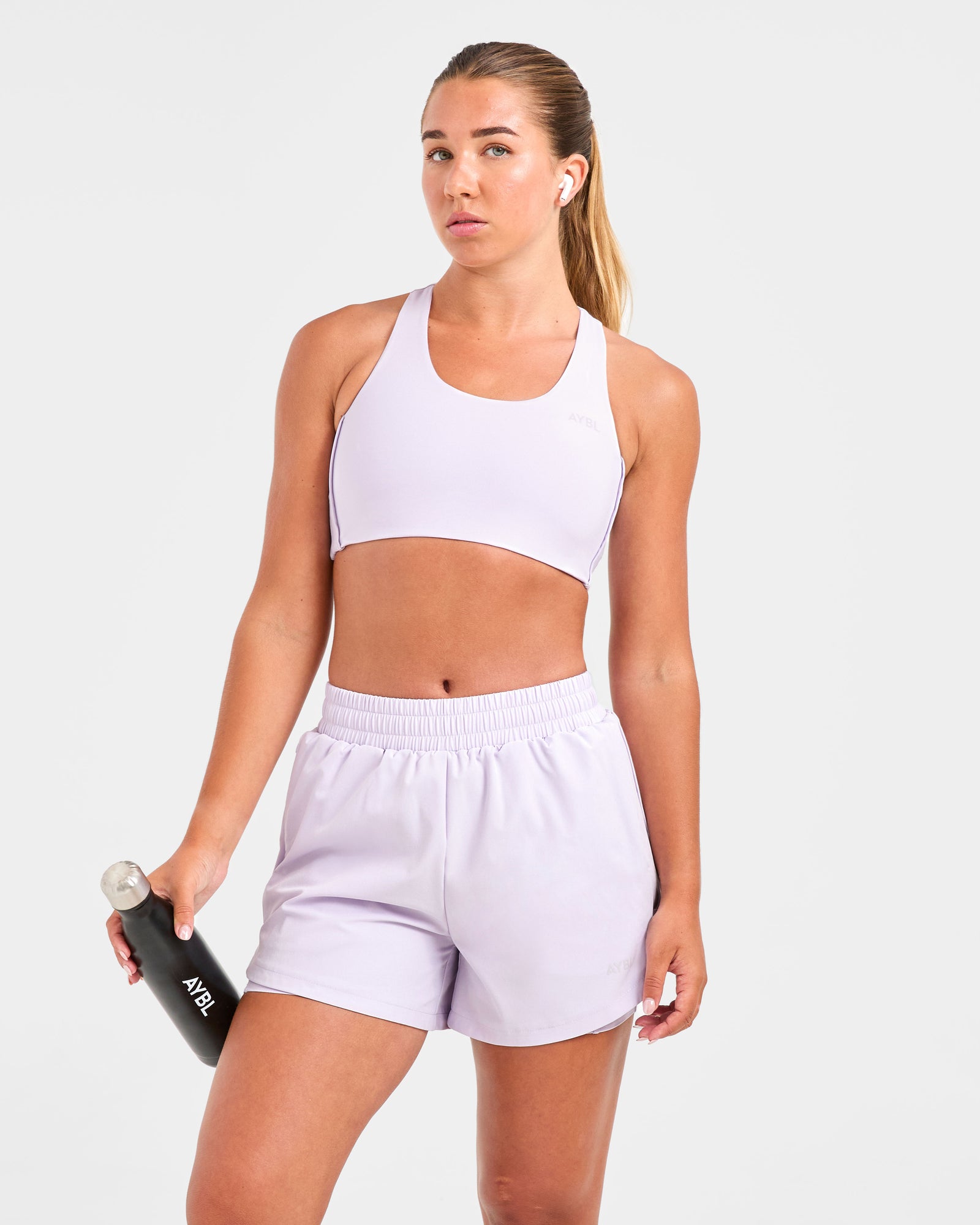 Run Sports Bra - Ice Lilac