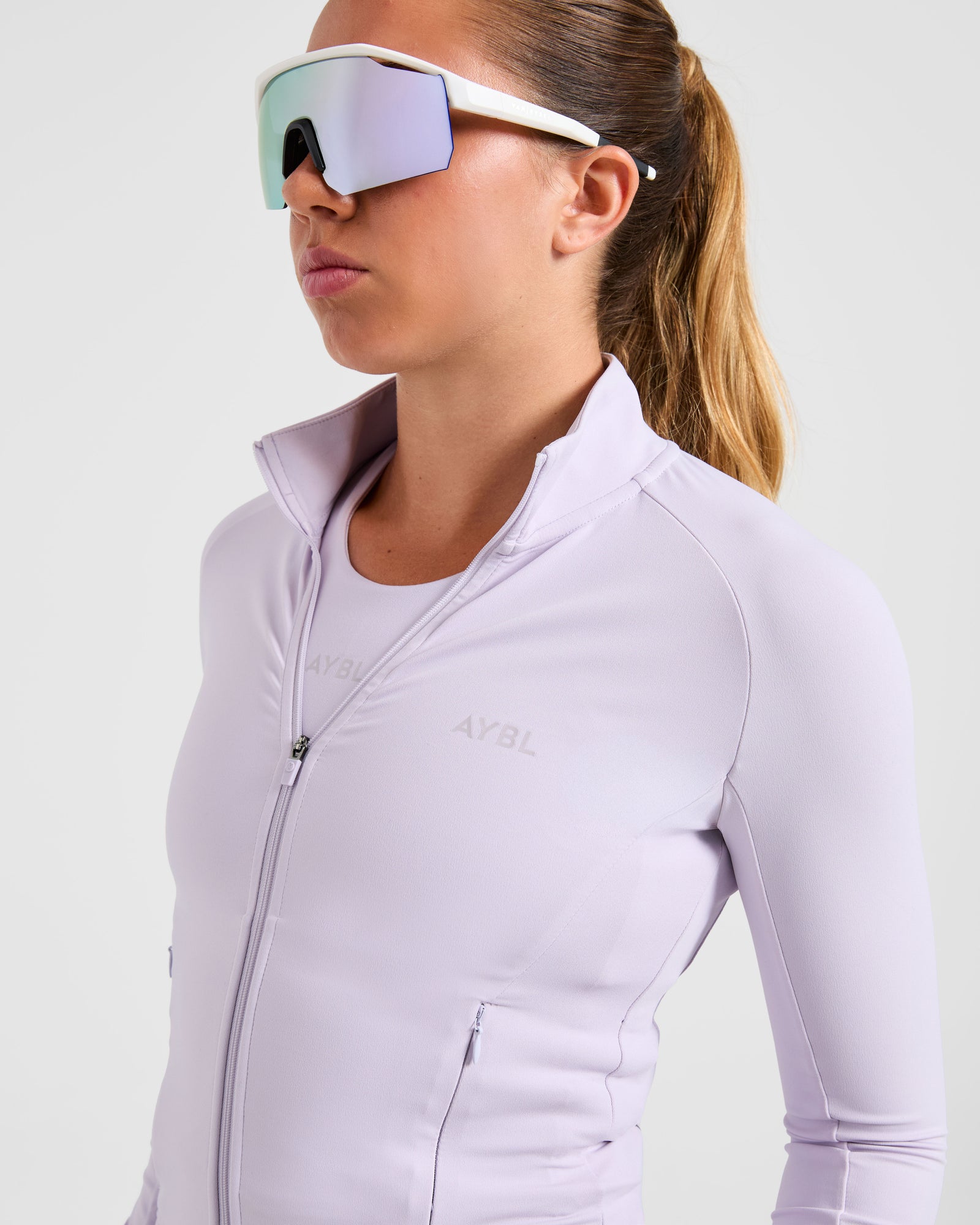 Run Zip Jacket - Ice Lilac