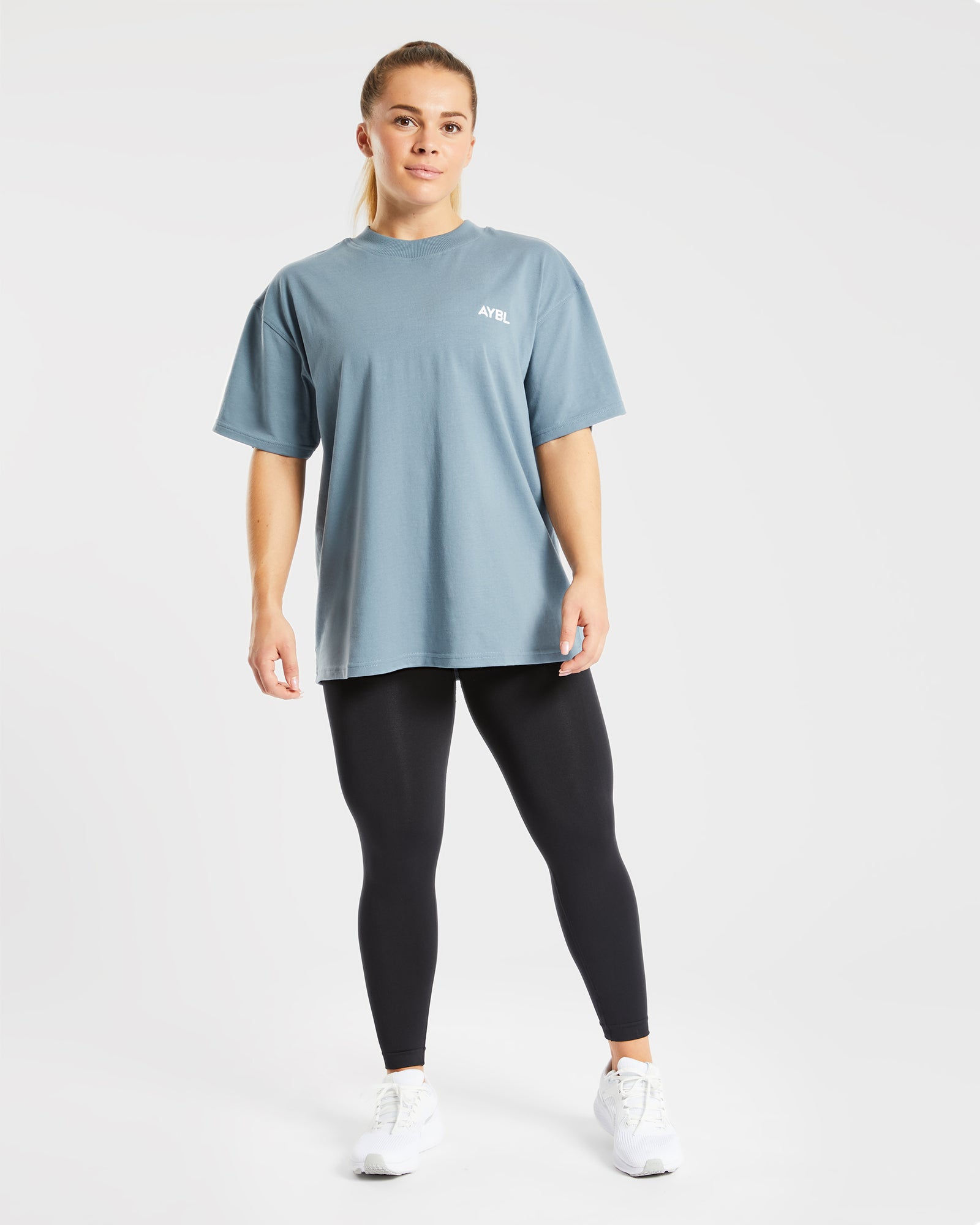 AYBL Club Oversized T Shirt - Vintage Blue