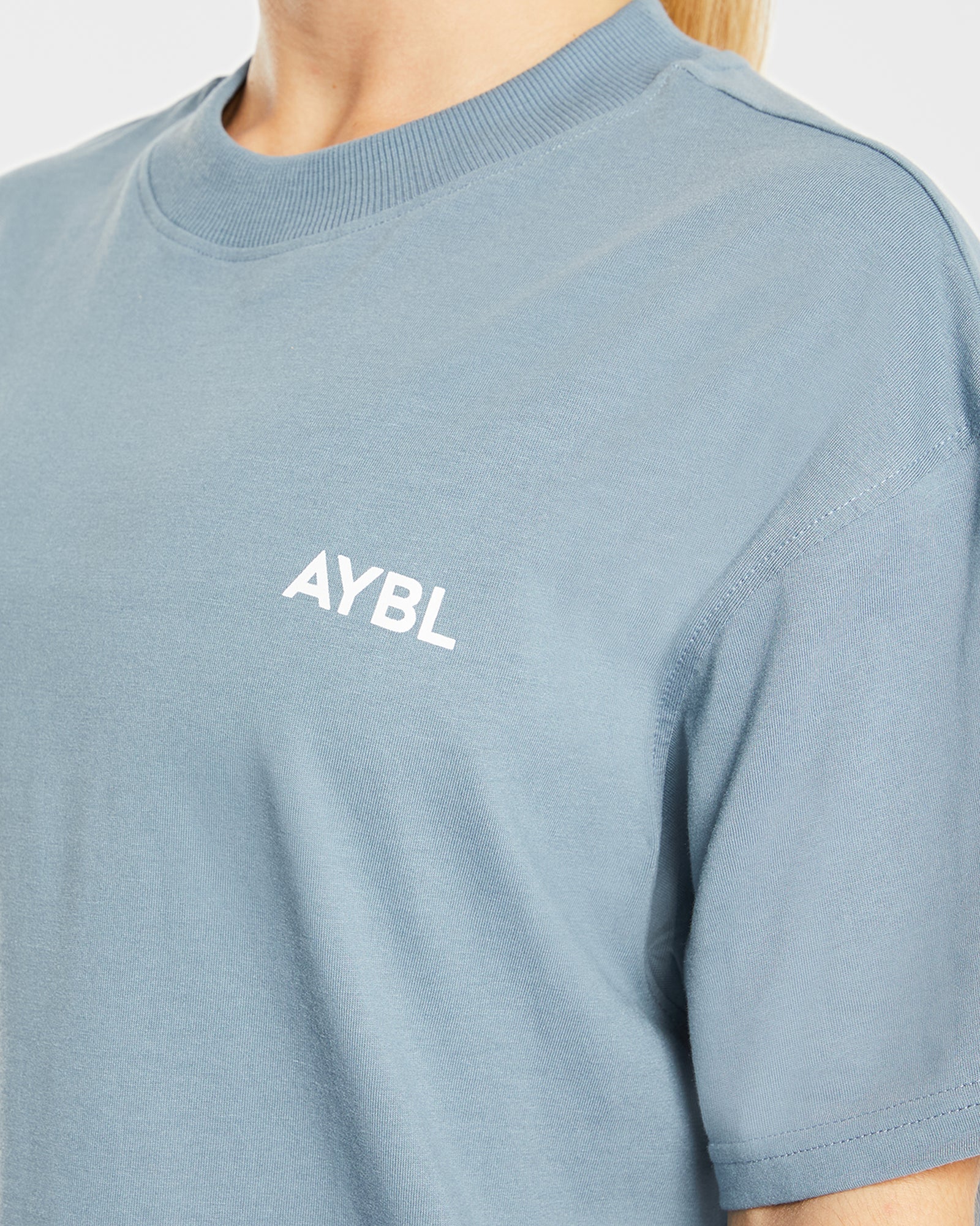 AYBL Club Oversized T Shirt - Vintage Blue