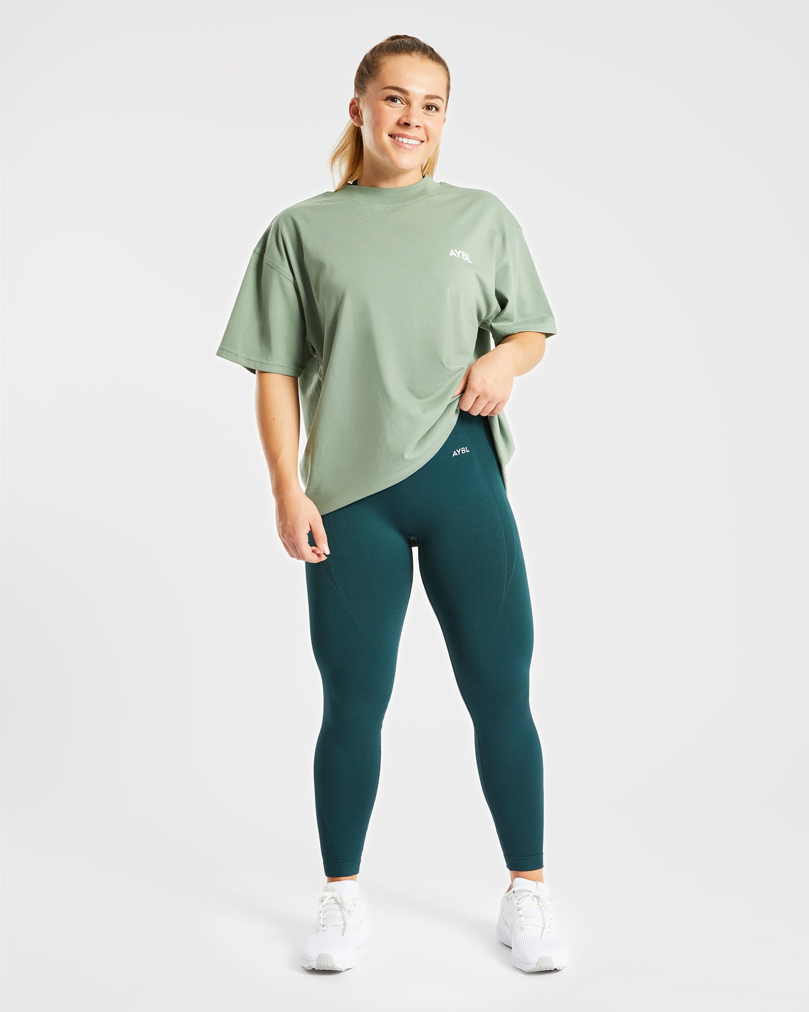 AYBL Club Oversized T Shirt - Olive