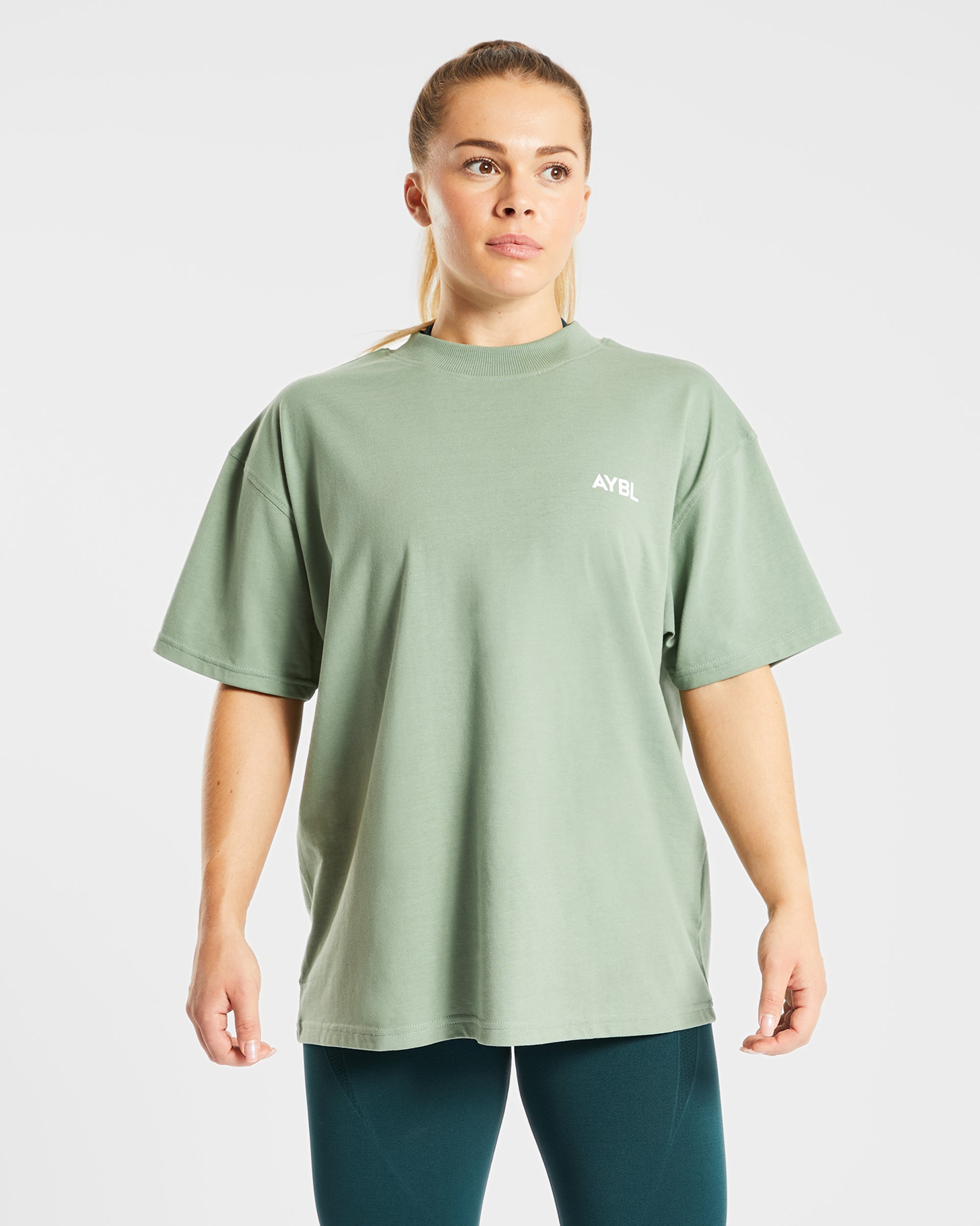 AYBL Club Oversized T Shirt - Olive