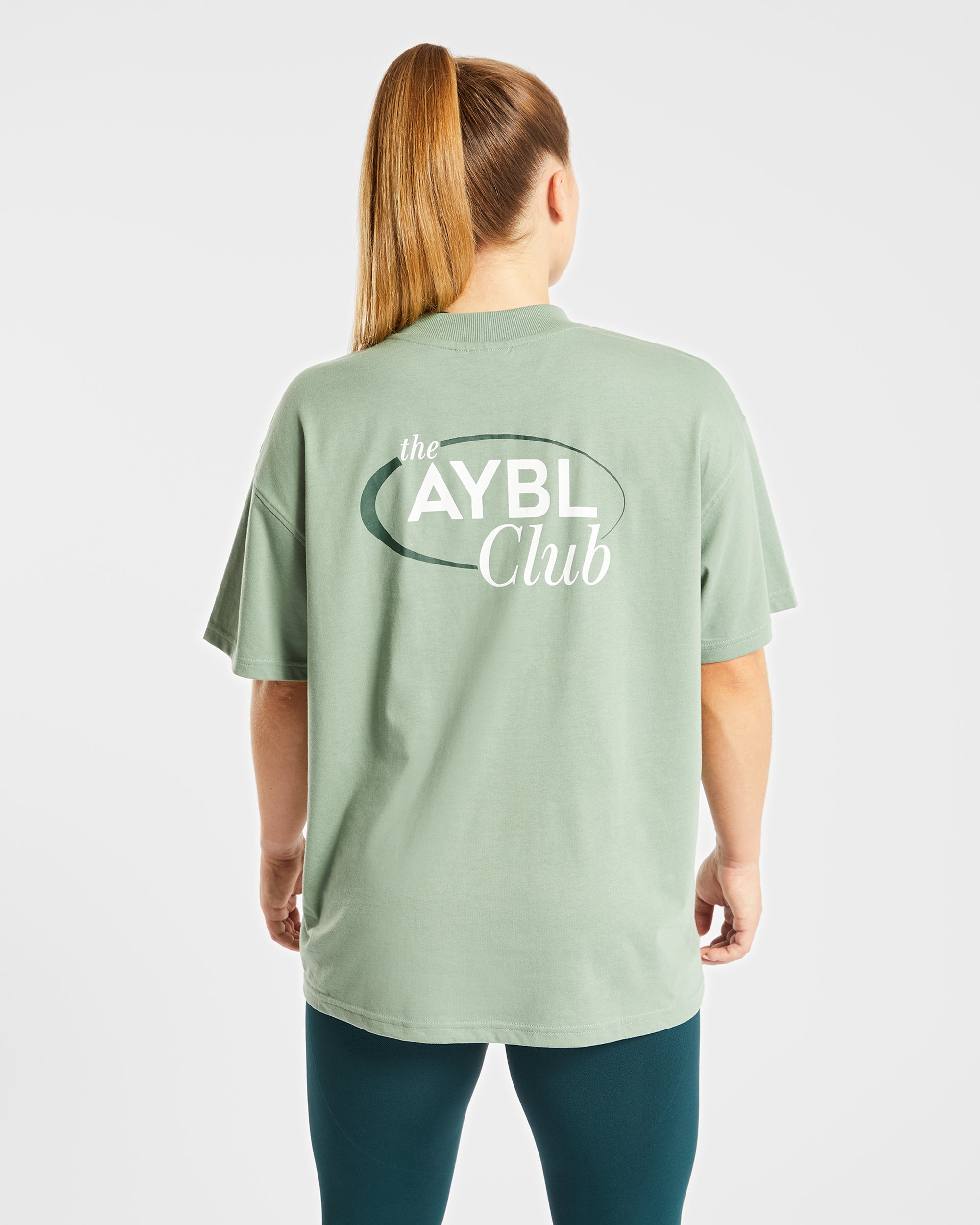 AYBL Club Oversized T Shirt - Olive