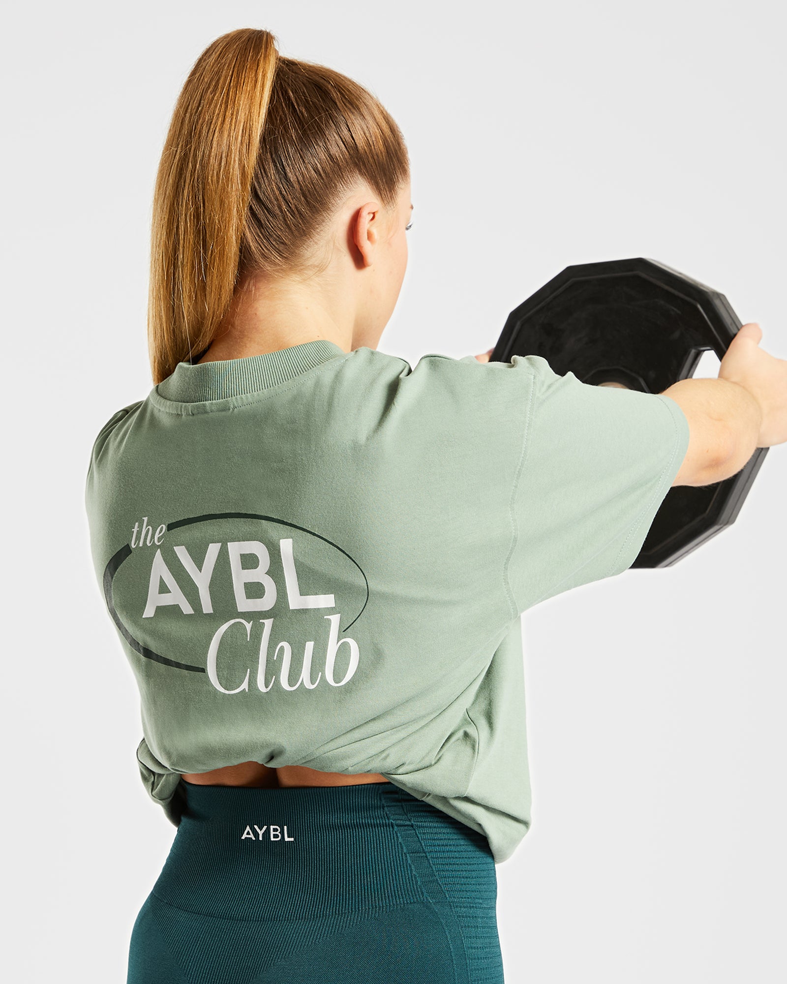 AYBL Club Oversized T Shirt - Olive