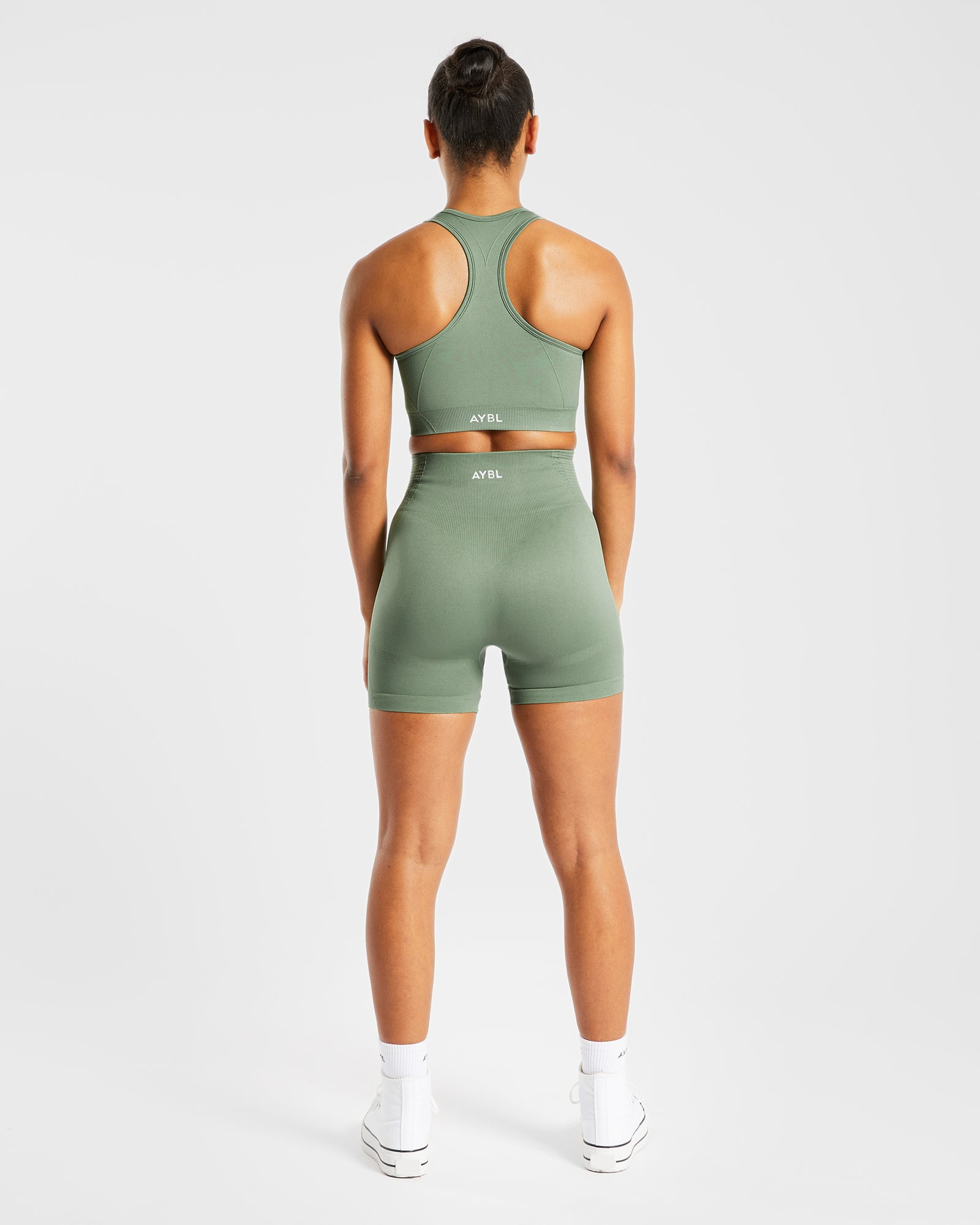Balance V2 Seamless Shorts - Olive Green