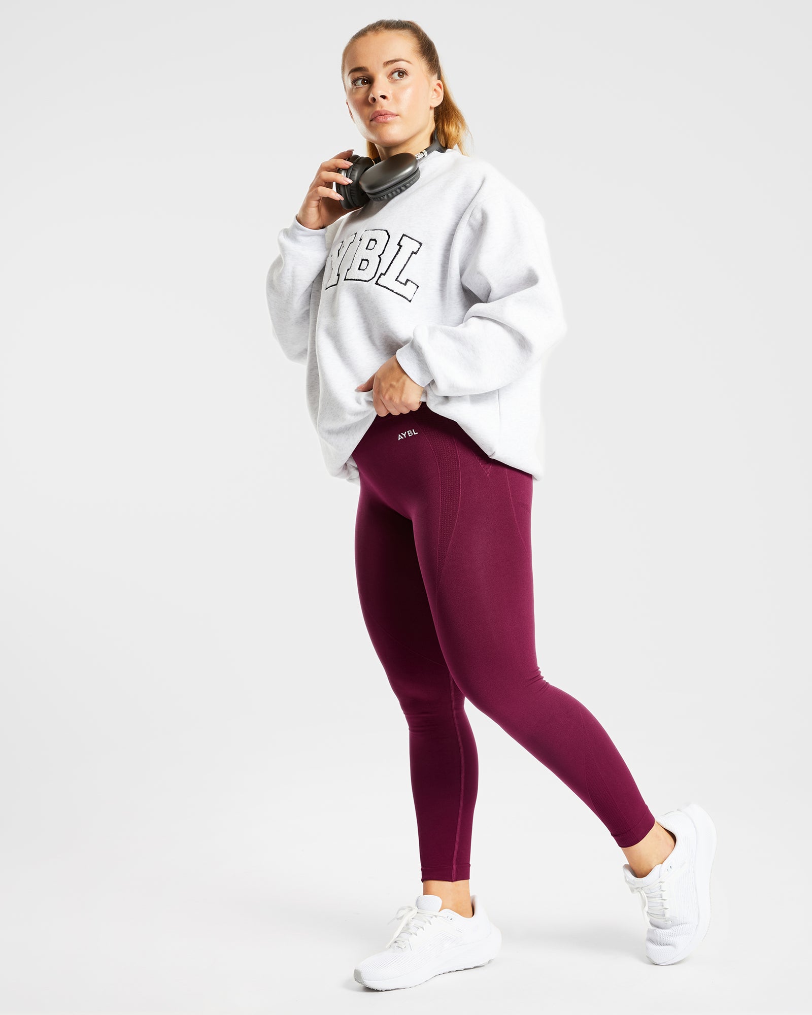 Balance V2 Seamless Leggings - Purple Wine