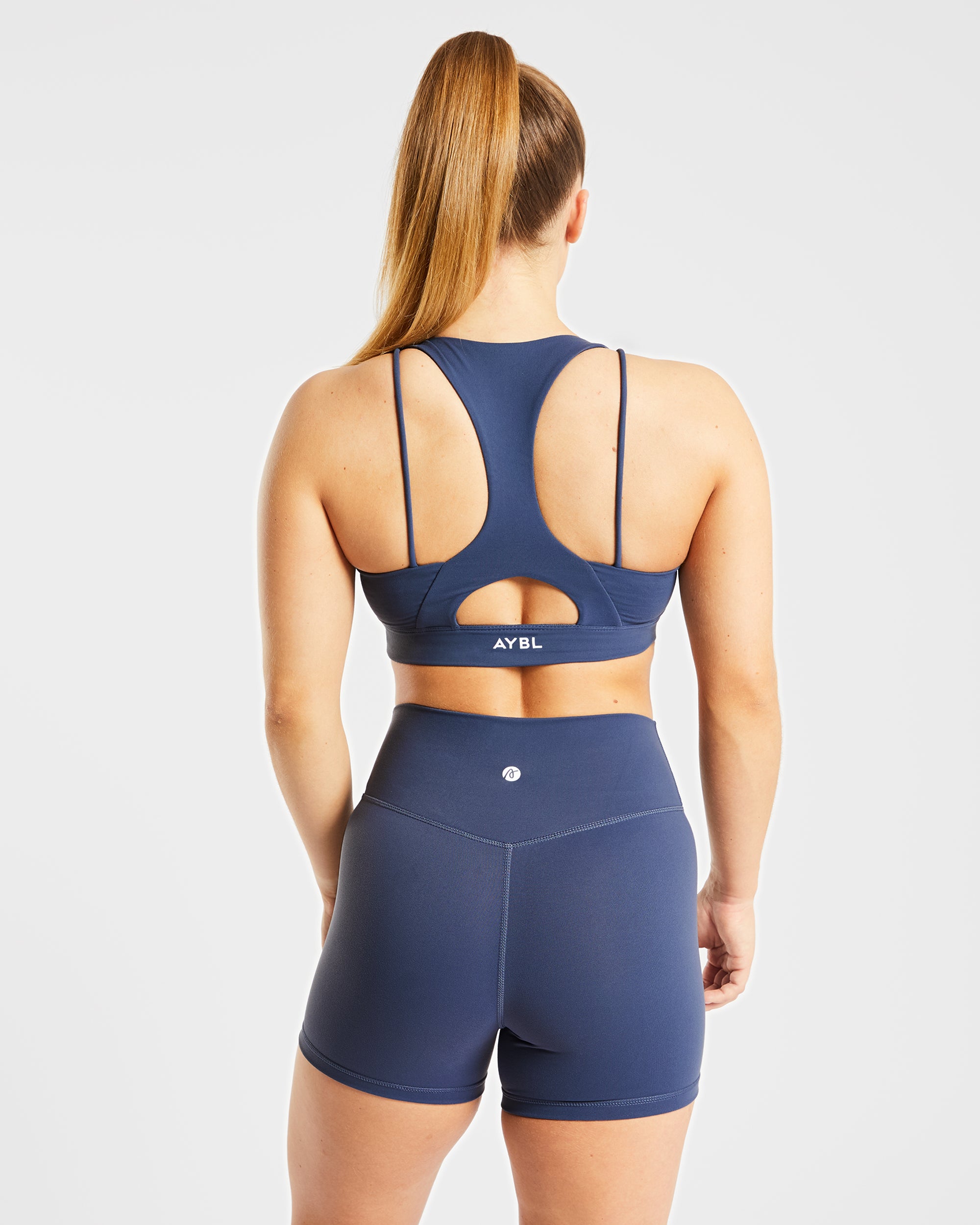Core Sports Bra - Navy Blue