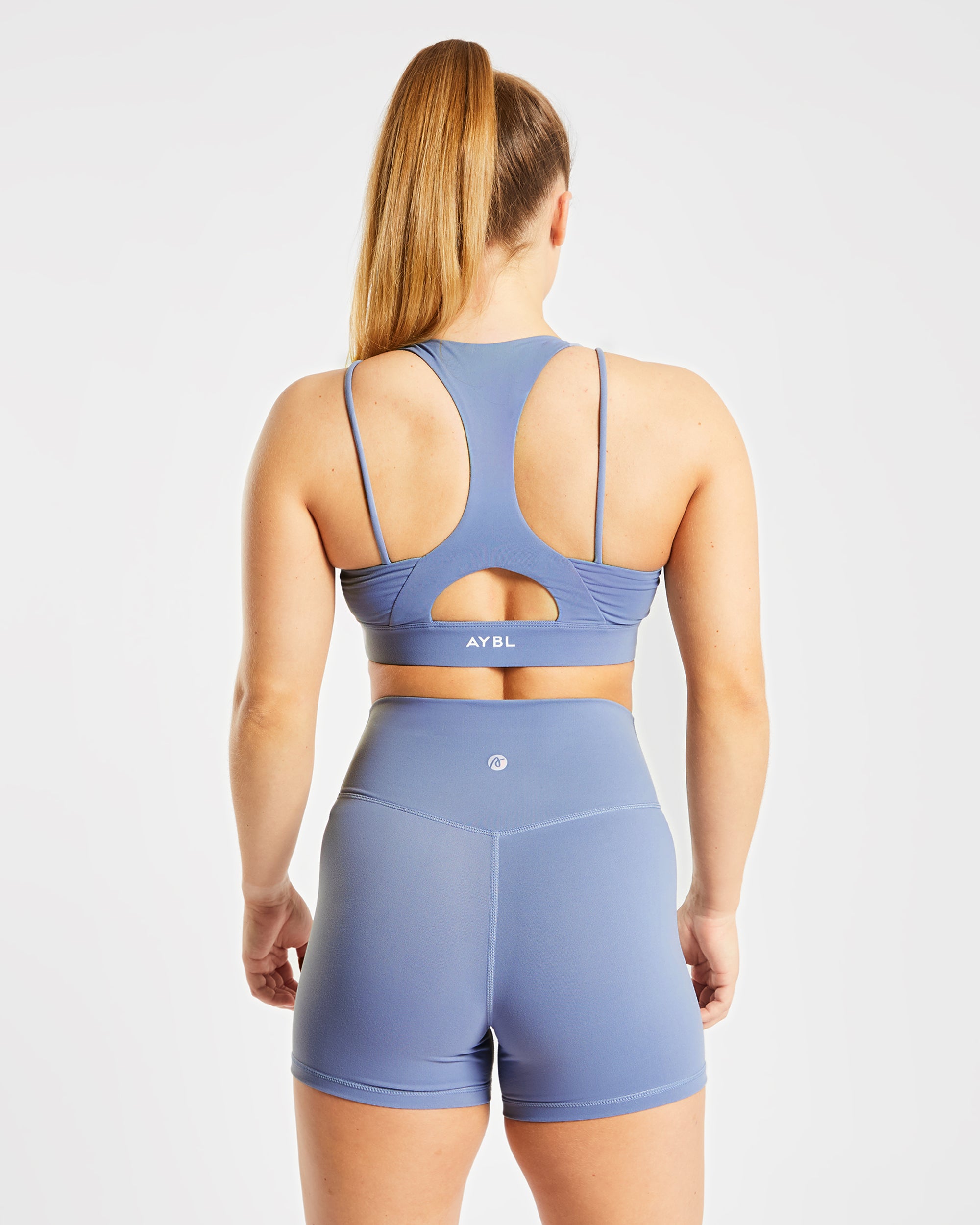 Core Sports Bra - Steel Blue